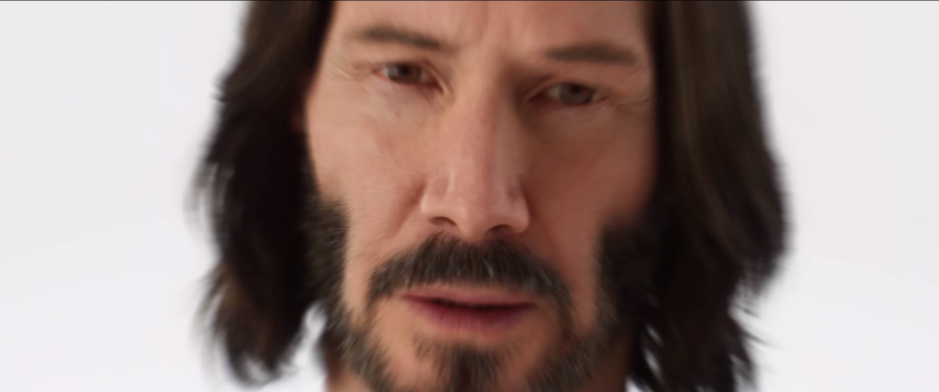 《駭客任務：復活》UE5體驗釋出前導預告，片中基努李維真假引發議論。（翻攝自Unreal Engine官網）