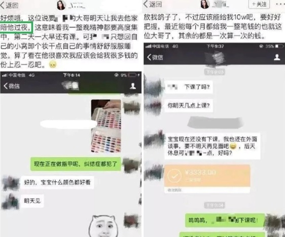過來人揭包養血淚。（翻攝自網易）