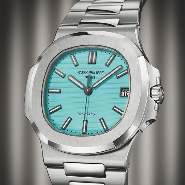 今年為了慶祝和TIFFANY & CO.的合作關係締結170週年，百達翡麗推出5711/1A-018，有趣的是PP本身並沒有發表這個消息，倒是TIFFANY & CO.的官方帳號搶先公佈，也算是百達翡麗把球做給TIFFANY，以做為恭賀他們今年加入LVMH集團的賀禮。