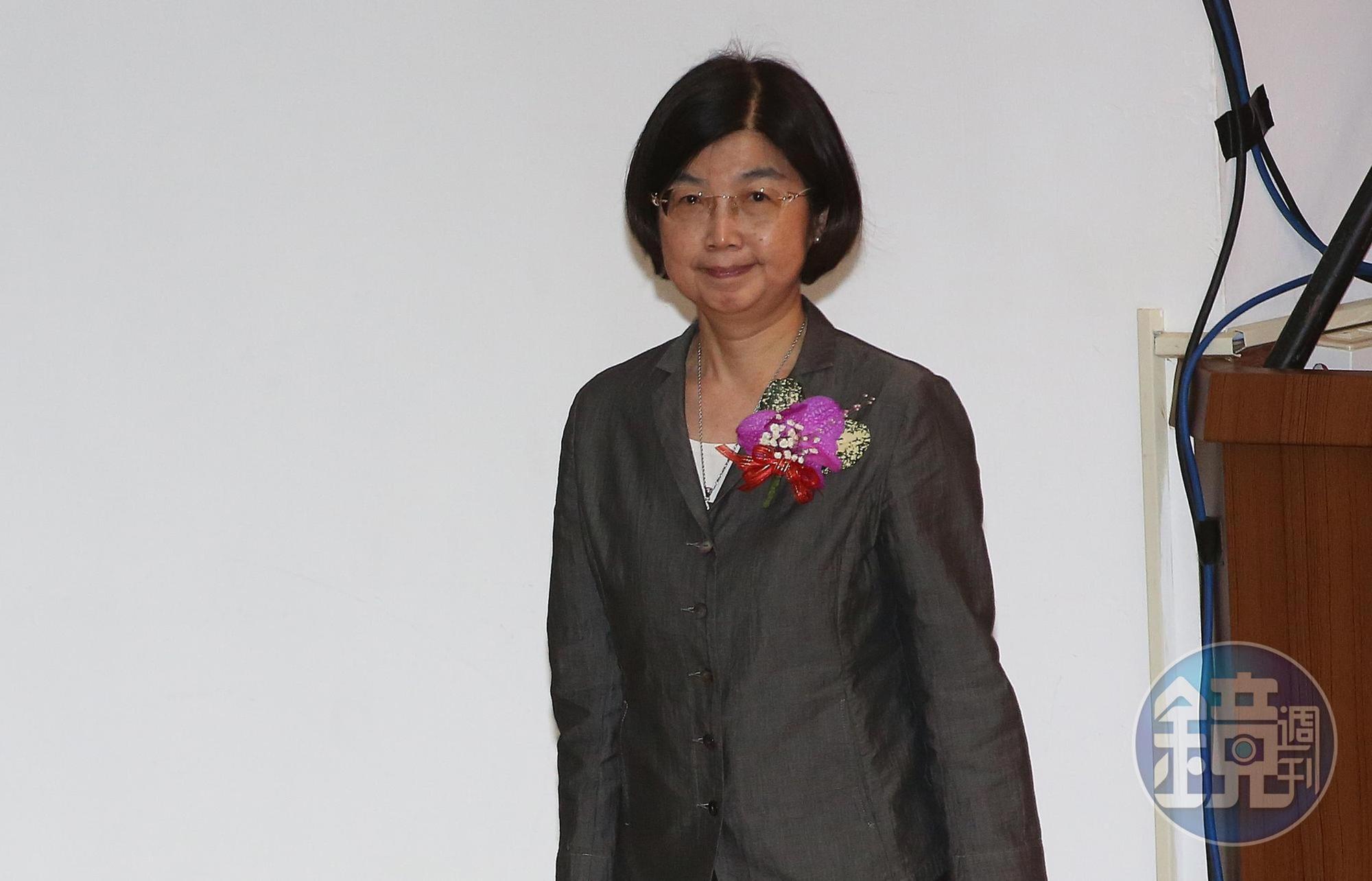 主秘柯麗鈴則接掌司法官學院院長,預定下週一交接。 (資料照)