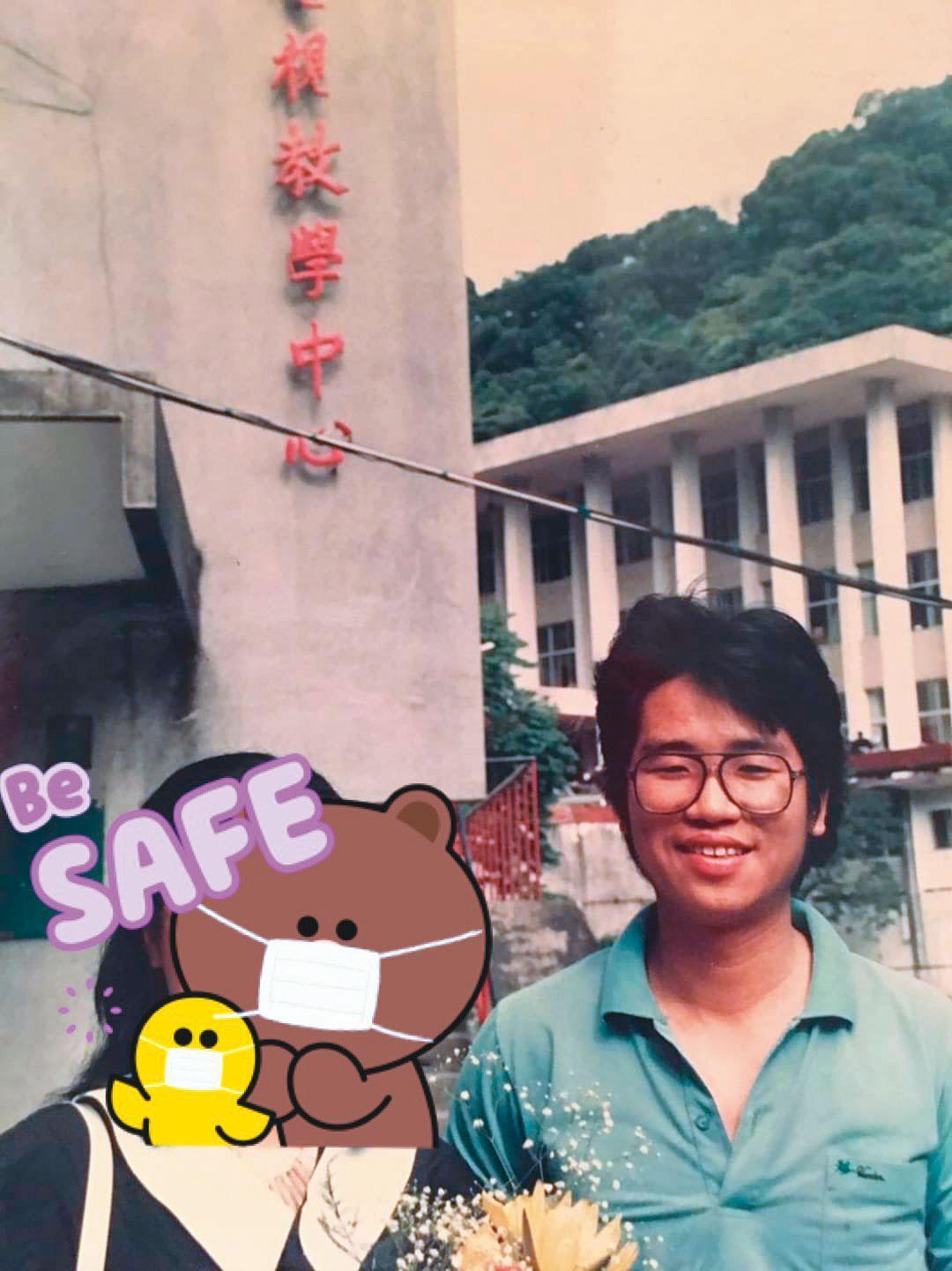 世新三專還沒畢業,黃昭贊已經創業。(黃昭贊提供)