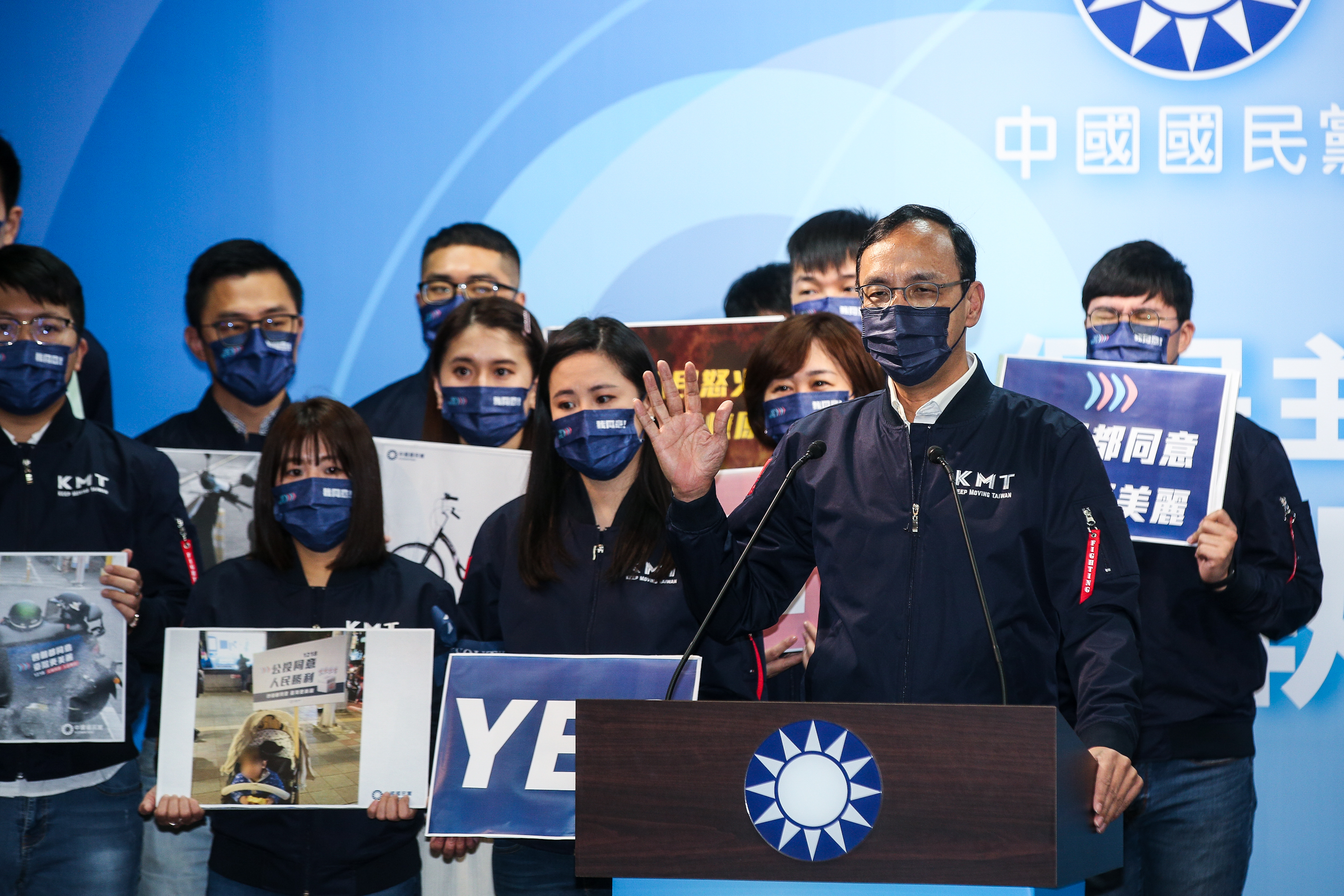 朱立倫說，我們不要被對手、被民進黨見縫插針。