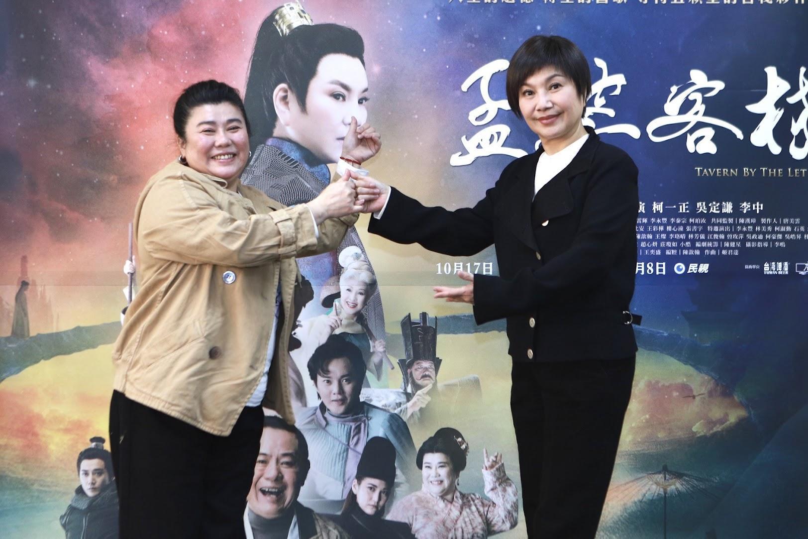 林美秀因唐美雲一句話下海演歌仔戲。（公視台語台提供）