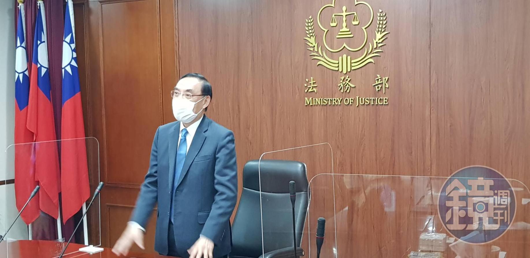 法務部長蔡清祥表示,雖然行政執行署績效卓著,但核心價值是公益與關懷,必須達到寬嚴並「祭」。