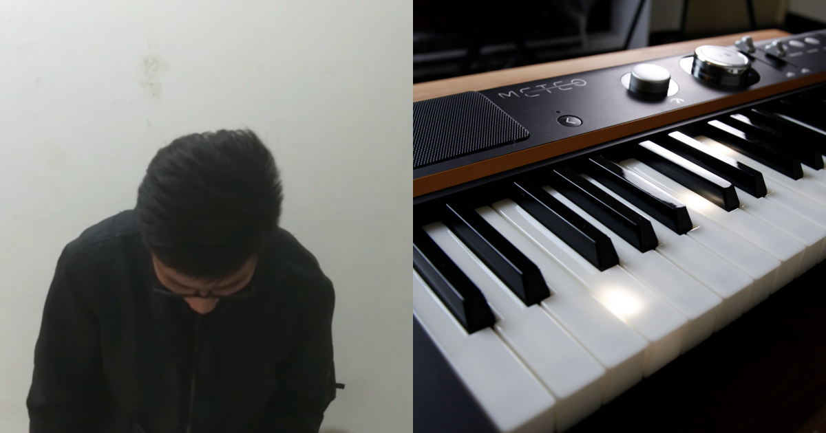 Meteo流光鋼琴負責人蔡佳昱搞失蹤，造成贊助者恐慌，今日終於出面回應。（翻攝自Meteo臉書）