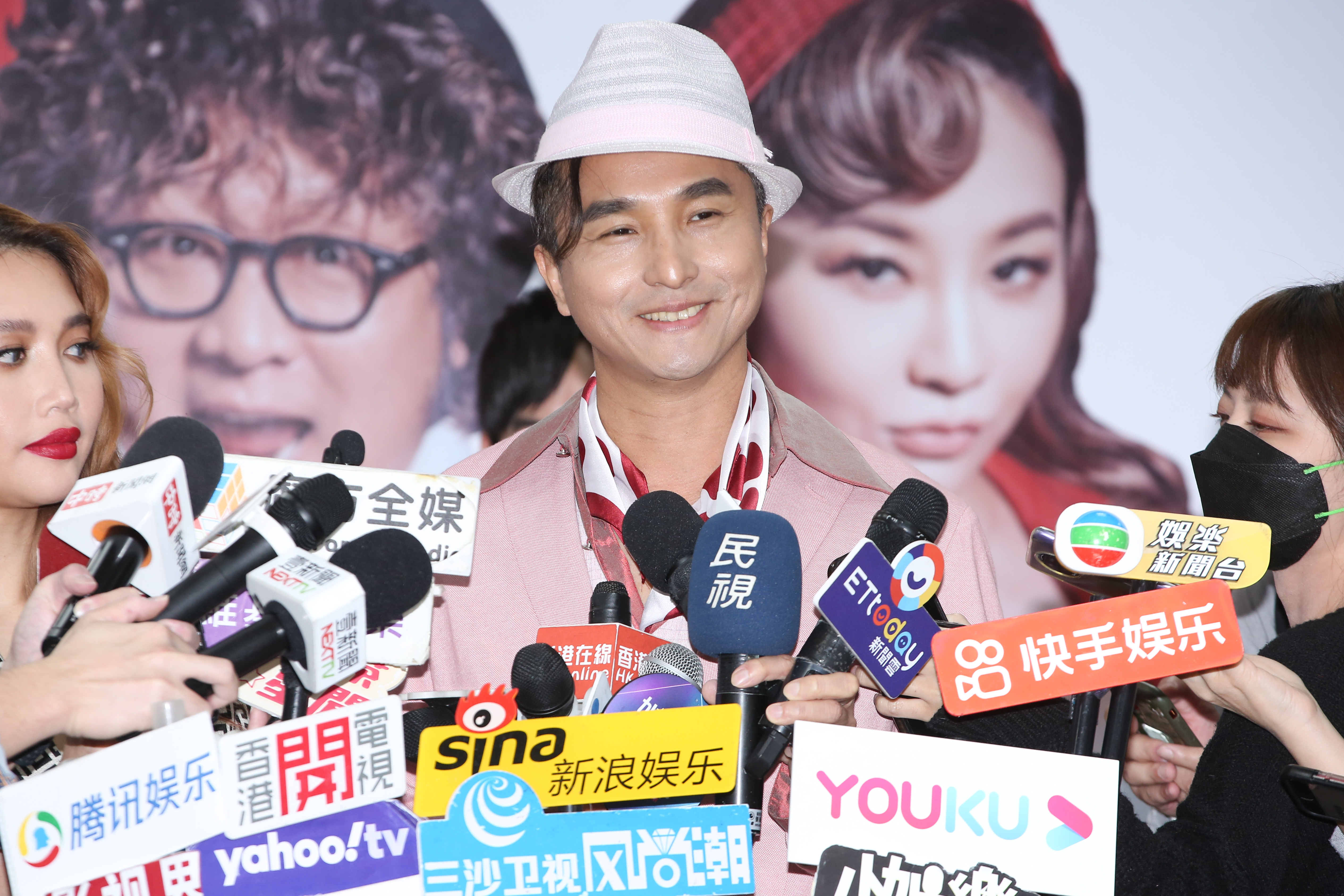 王少偉被媒體追問和許藍方緋聞。