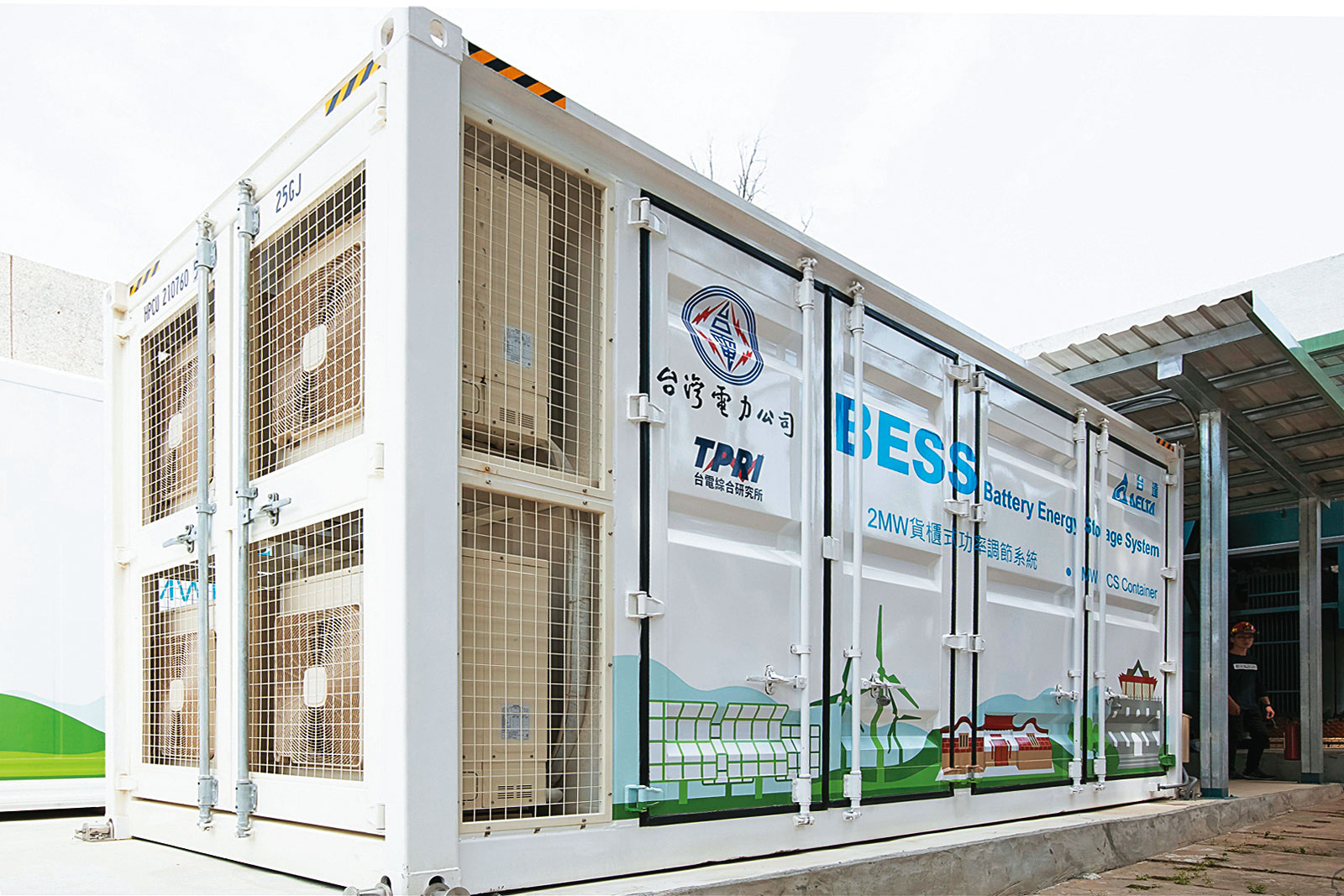 早在2019年，台達電的金門智慧電網示範案，曾成功救援61次跳電危機，堪稱是是台灣儲能系統的先行者。（翻攝自台達電官網）