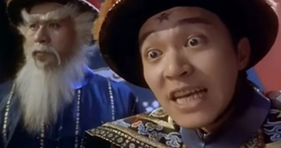 男子學周星馳經典電影《九品芝麻官》中的台詞慘遭告。（翻攝微博）