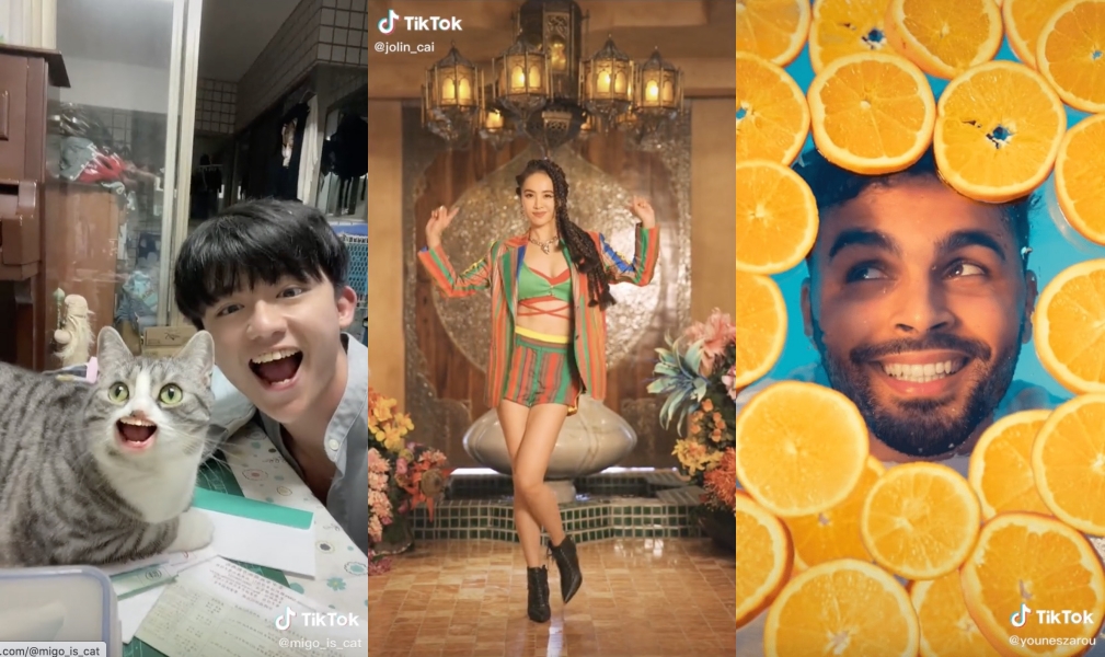 TikTok全球月活躍用戶超過10億人次，最近公布2021完整年度回顧名單。（TikTok提供）