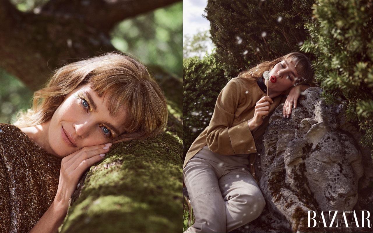 Natalia這位俄羅斯超級名模，最為人熟知的故事是小時候家境靠擺水果攤維生，兩度嫁入豪門。（《Harper’s Bazaar》國際中文版提供）