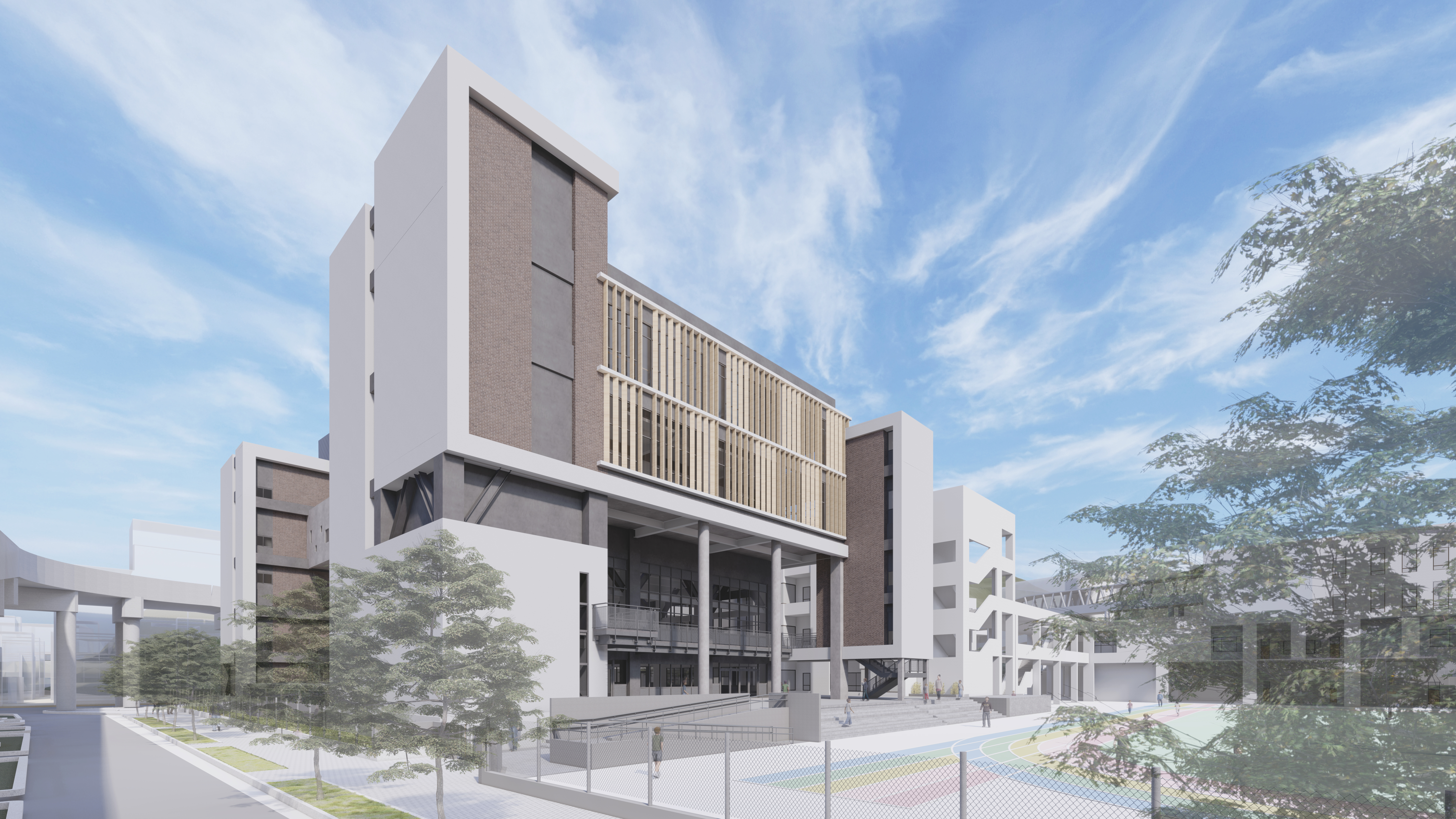 基隆美力校園運動計畫三部曲共投入25.9億元，改善16所校園。（基隆市政府教育處國民教育科提供）