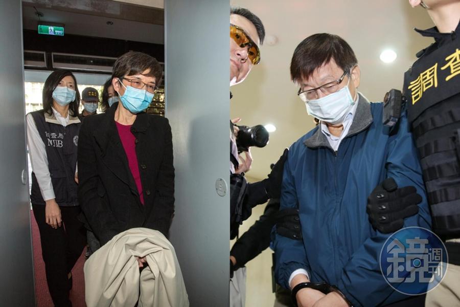 潤寅集團負責人楊文虎(右)、王音之(左)夫婦因詐貸472億元遭判重刑定讞。(本刊資料照)
