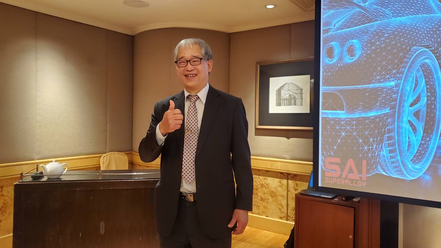 黃聰榮表示巧新屏東新廠明年可望損益兩平，最快2023年申請送件上市。  