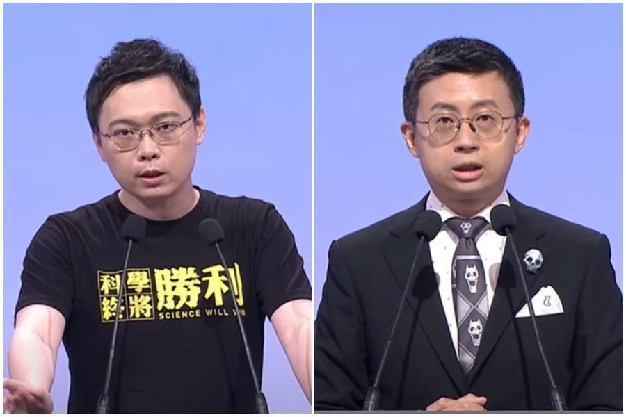 重啟核四公投辯論最終場由黃士修與呱吉出席。（翻攝自公視YT頻道）