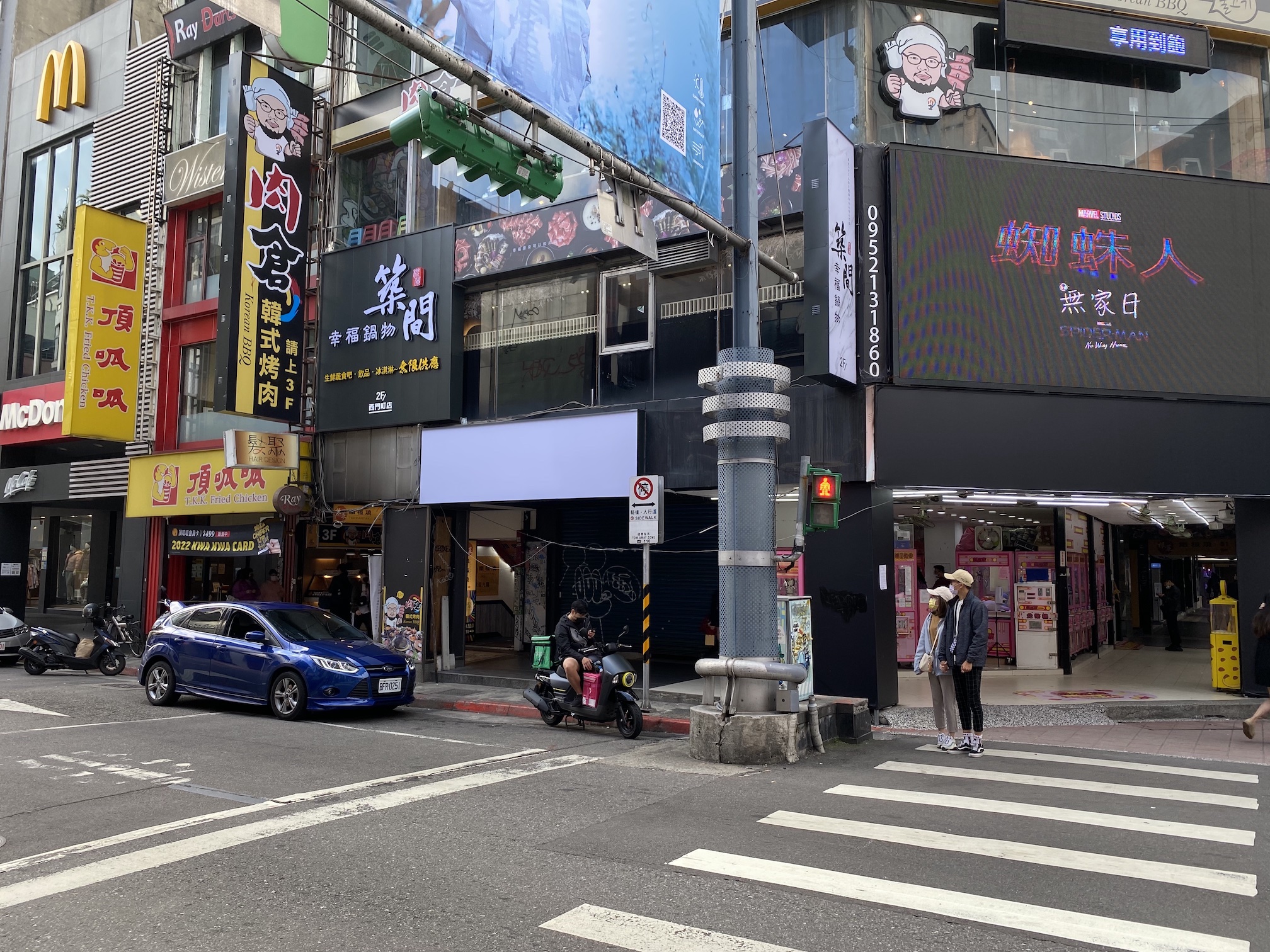 築間首度插旗台北西門町商圈，鎖定年輕族群市場。