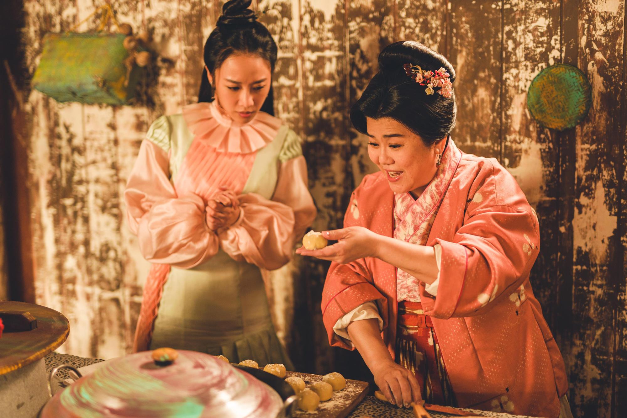 林美秀演許富凱的媽,在戲中真的把方宥心當女兒疼。(公視台語台提供)