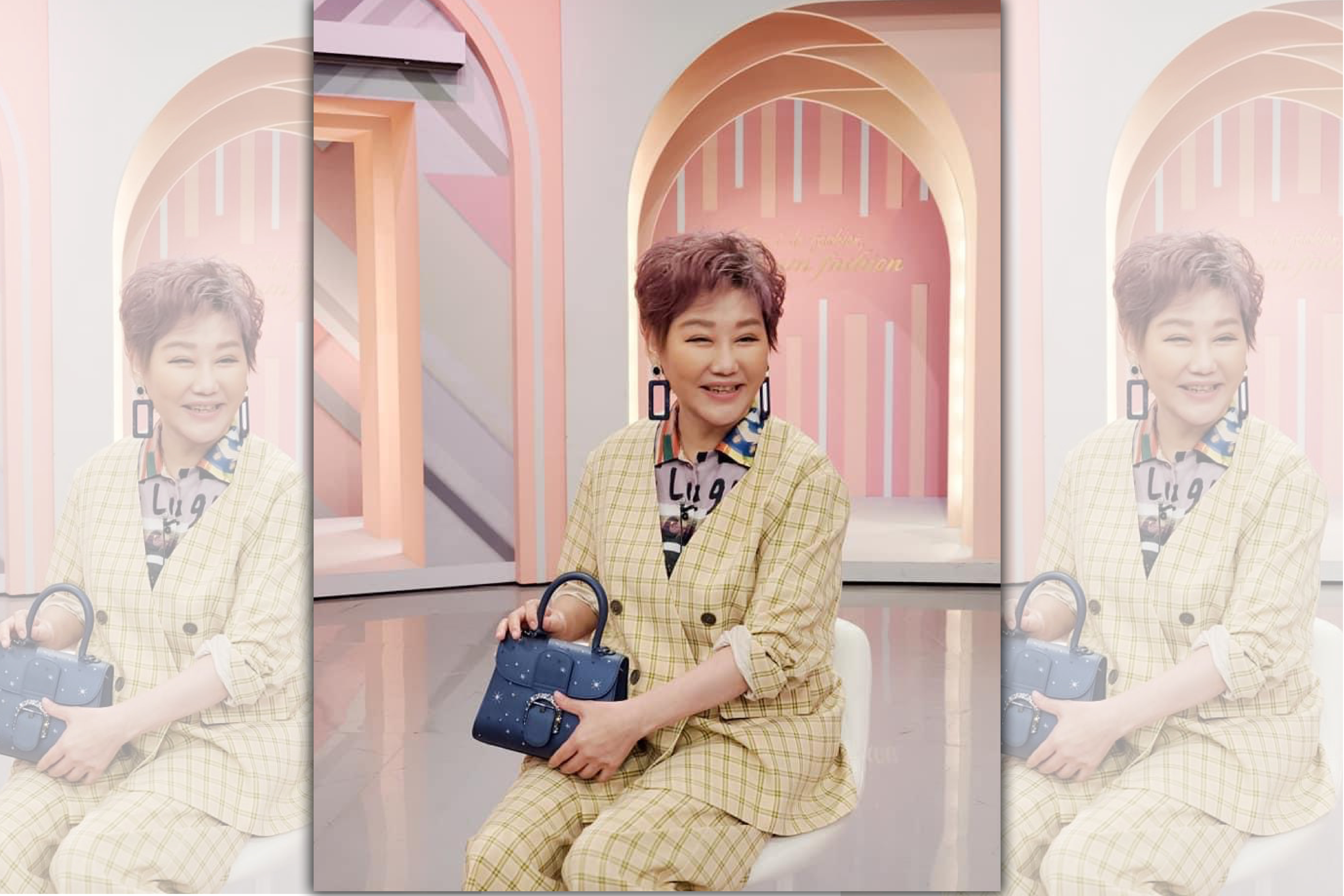 藍心湄發文表示自己遭到插隊。（翻攝自藍心湄臉書）