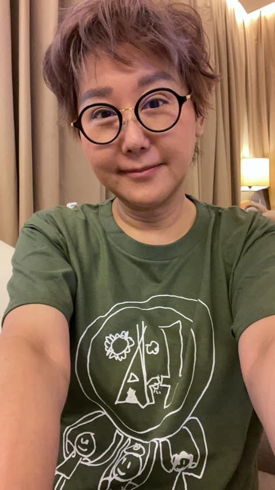 藍心湄是經歷資深的演藝大姐。（翻攝自藍心湄臉書）