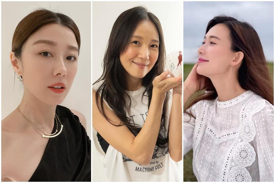 李維維（左）、張本渝（中）以及林志玲（右）都實行凍卵計畫，以備不時之需。