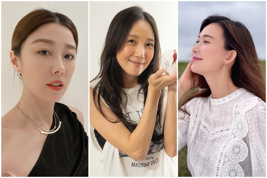 李維維（左）、張本渝（中）以及林志玲（右）都實行凍卵計畫，以備不時之需。