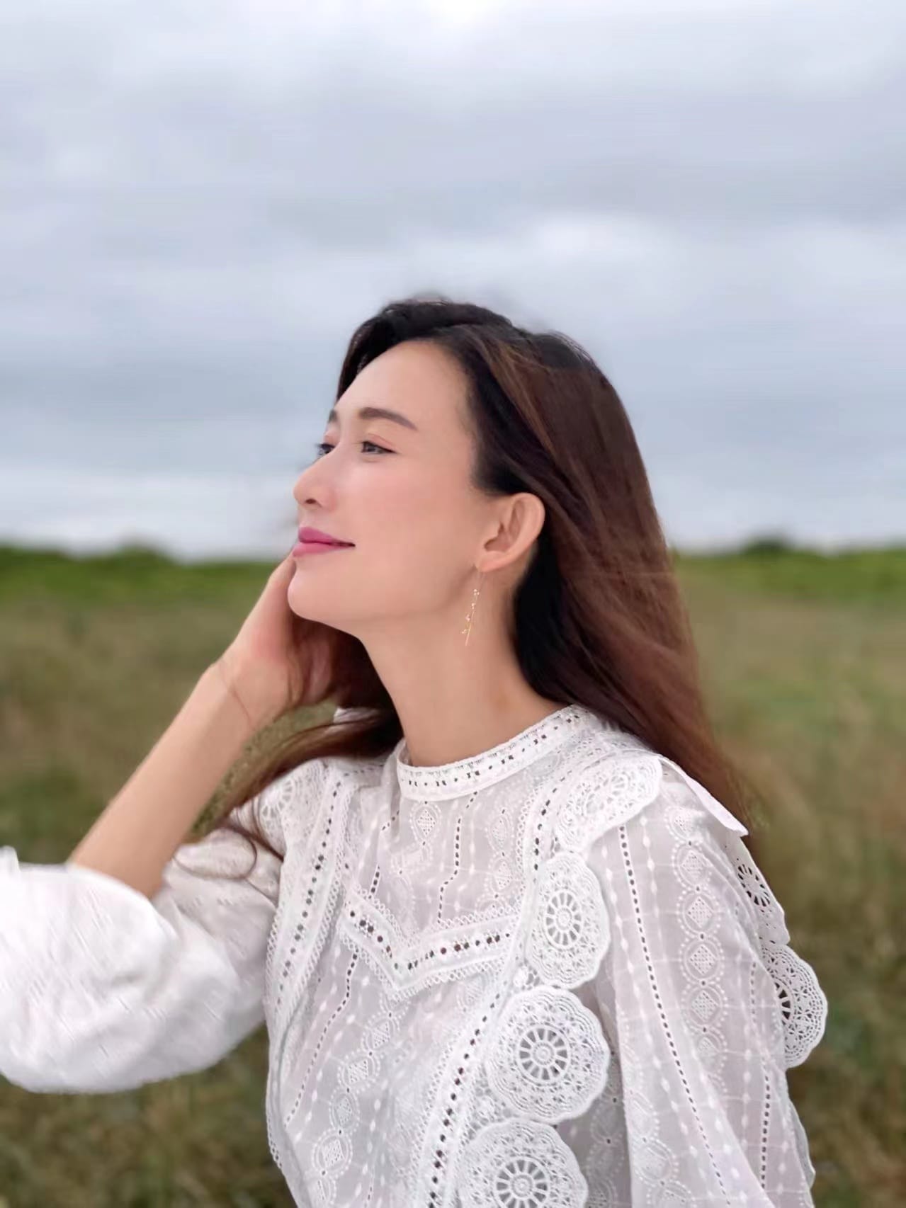 林志玲婚後努力做人，孕事已成全民關心的大事。（翻攝林志玲臉書）