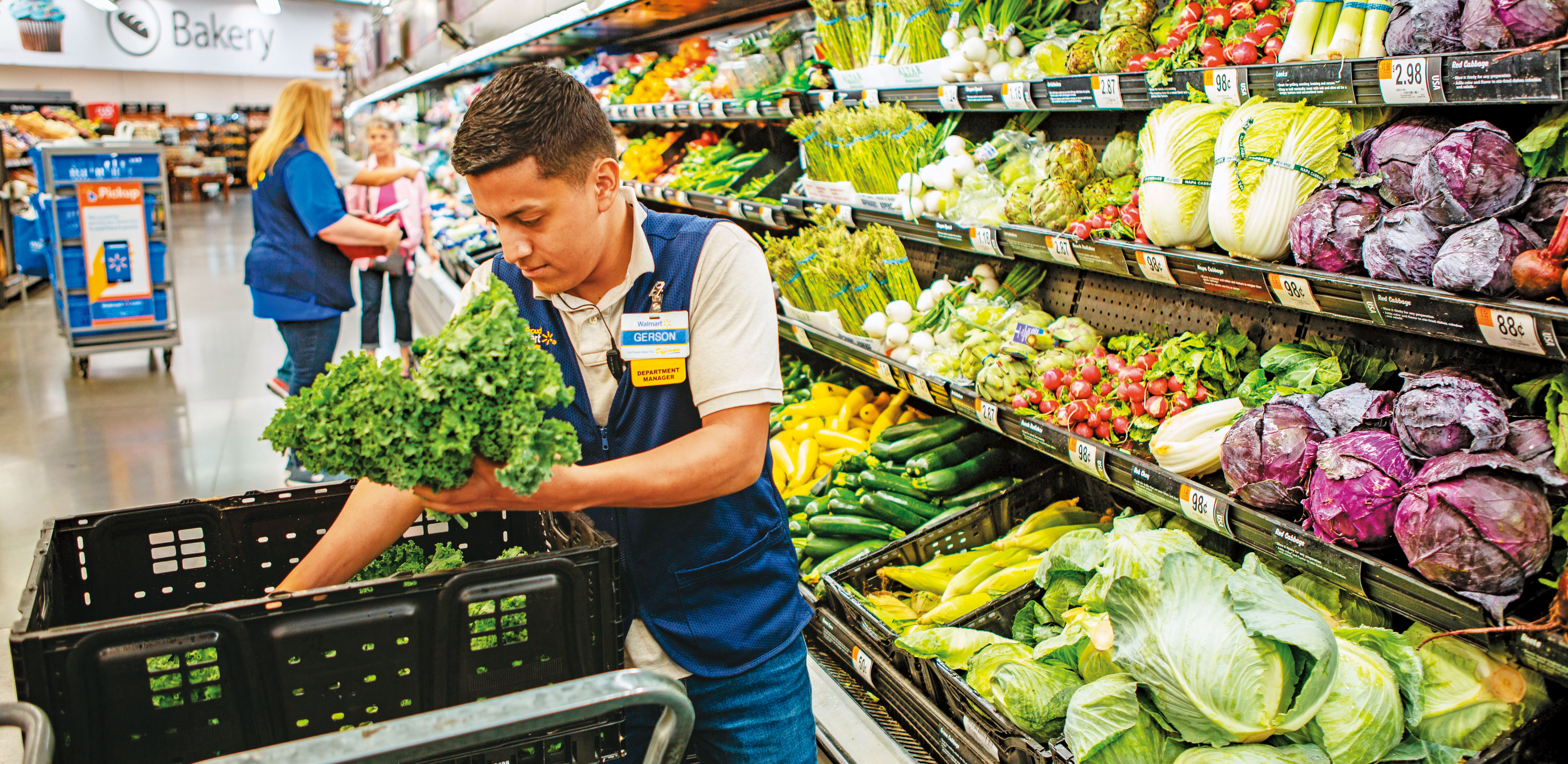 美國初領失業救濟金人數創近52年最低水準，最新失業率為4.2％，已接近充分就業狀態。（翻攝Walmart官網）