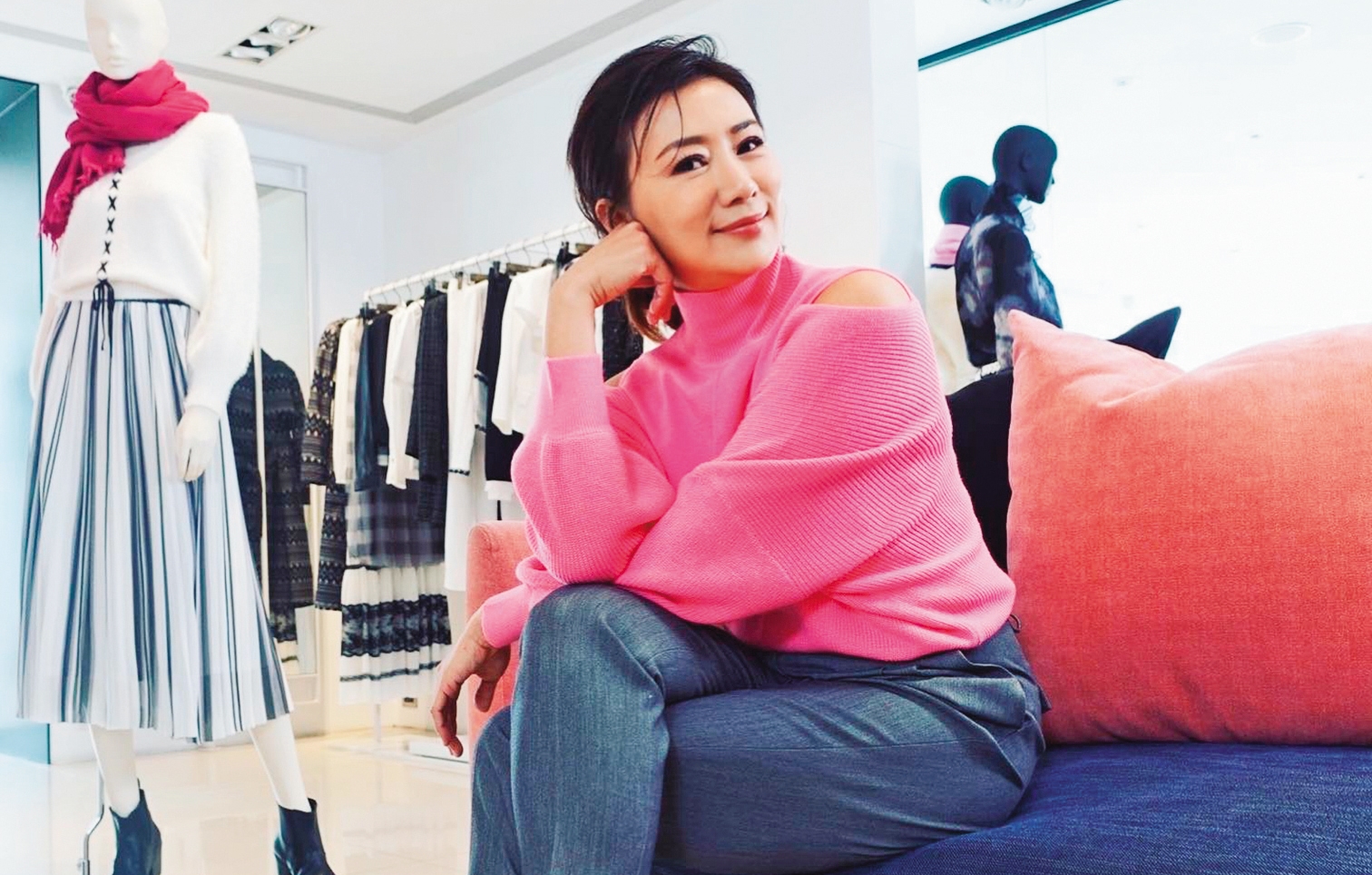 連靜雯日前宣布重出戲壇，接演電影《一起一起》。（翻攝自連靜雯臉書）