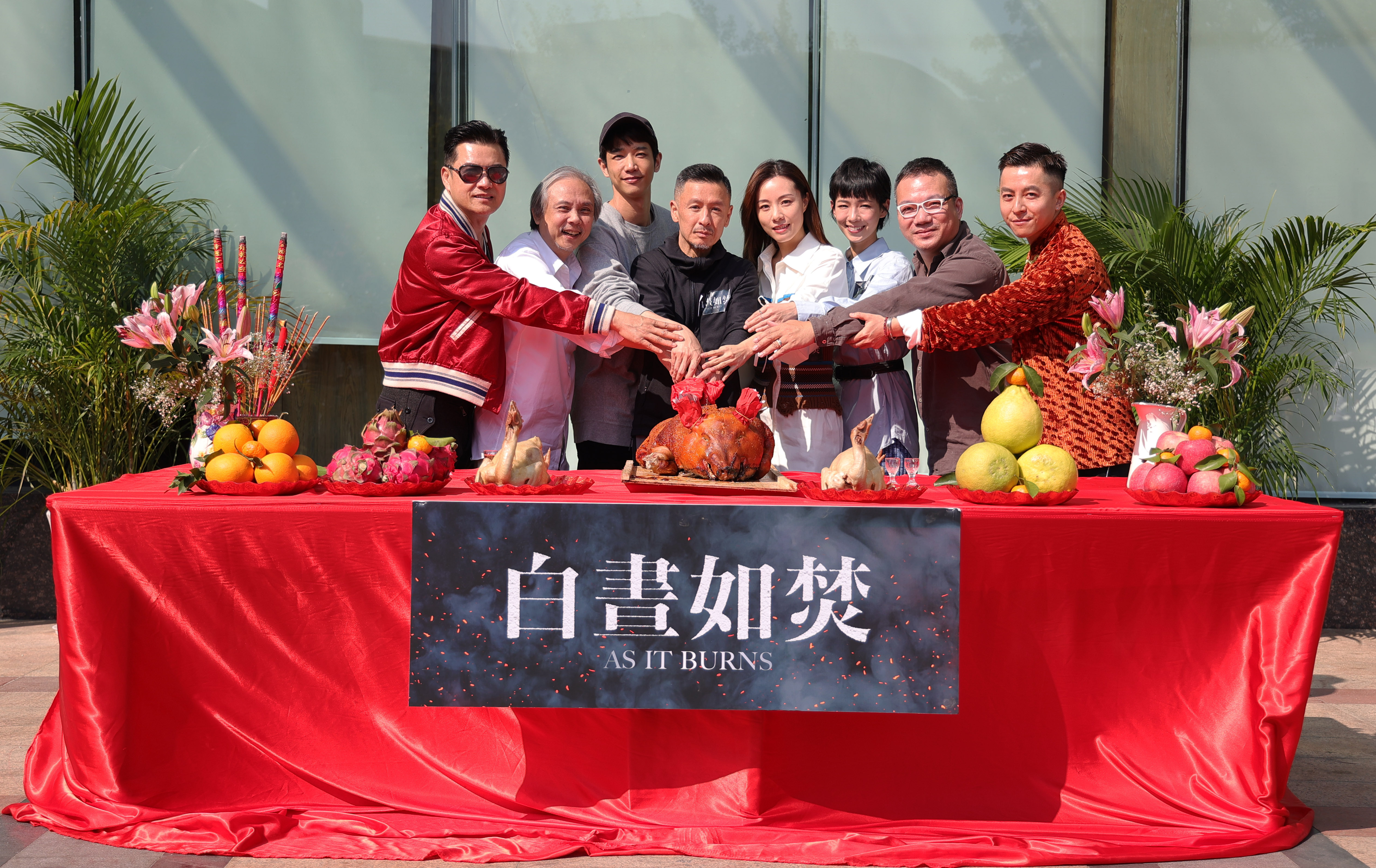 片約不斷的劉以豪又開鏡一部新片《白晝如焚》，預計耶誕、跨年都要在工作中度過。（劉以豪工作室提供）