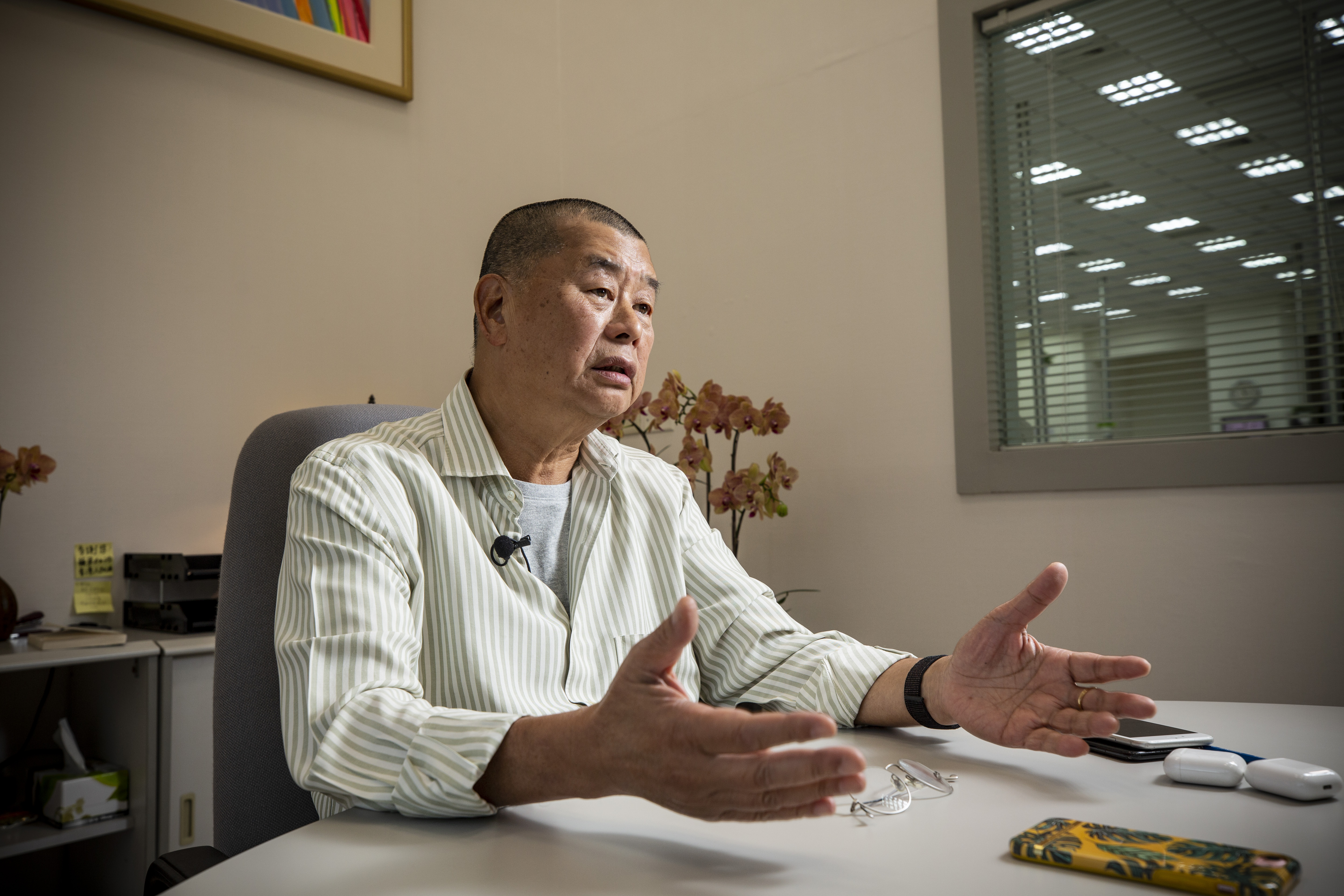 壹傳媒創辦人黎智英去年參加六四維園紀念晚會，遭判刑13個月。（本刊資料照）