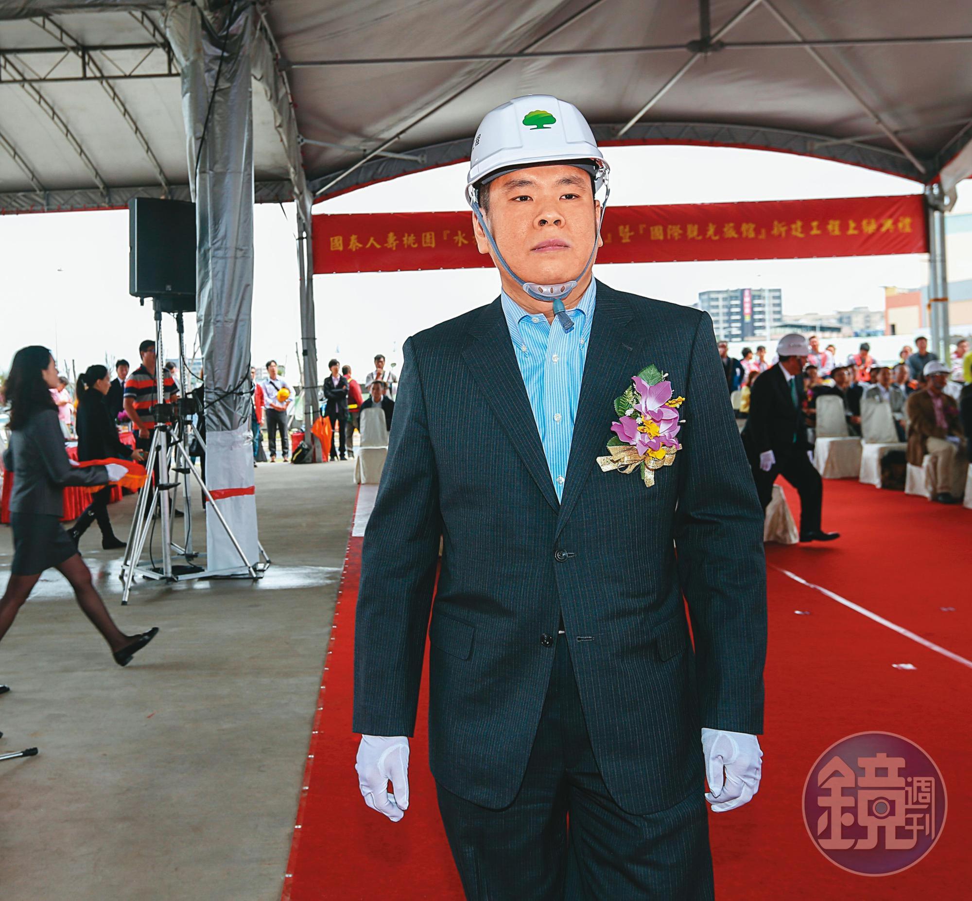 國泰蔡家第三代陸續進入集團內，蔡政達長子蔡宗諺（圖）是人壽、建設董事。