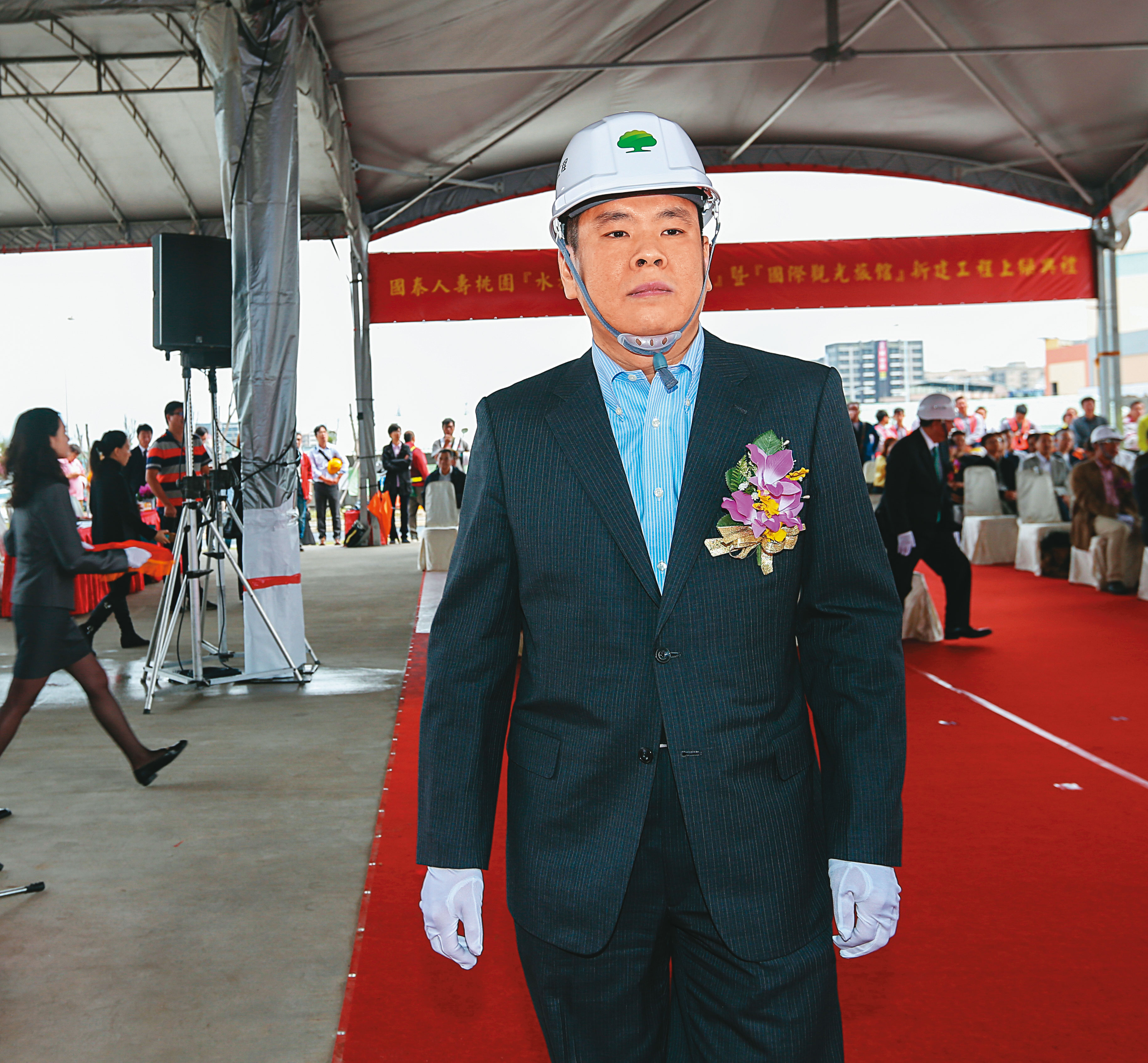 國泰蔡家第三代陸續進入集團內，蔡政達長子蔡宗諺（圖）是人壽、建設董事。