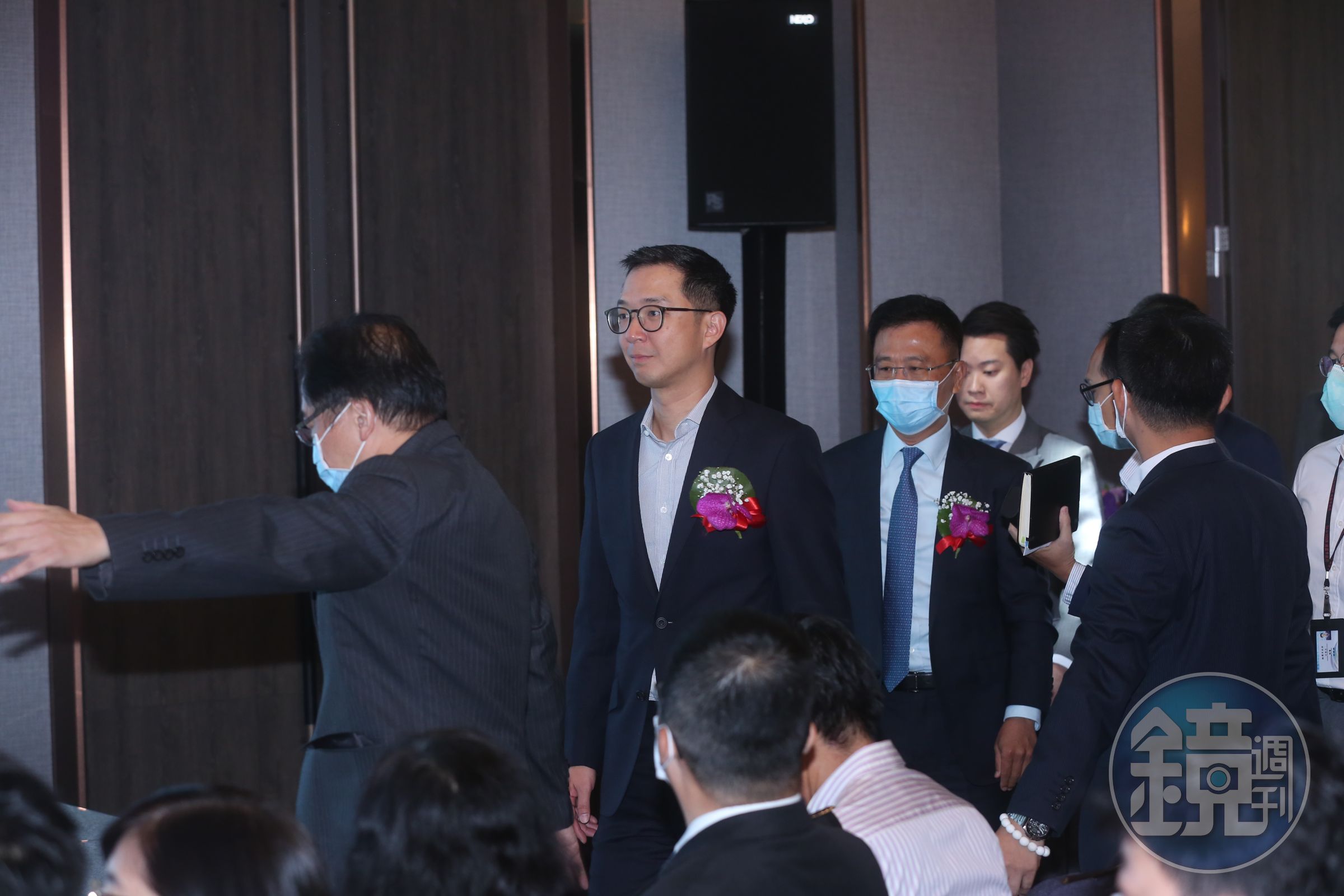 蔡宗翰2008年娶美國學校學妹、中租高層千金楊絢茹。