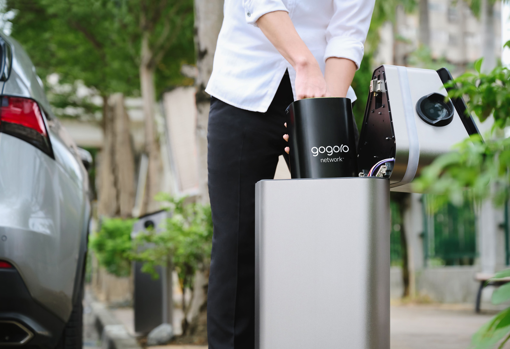 【電池再循環】Gogoro Network供給智慧停車柱電力來源