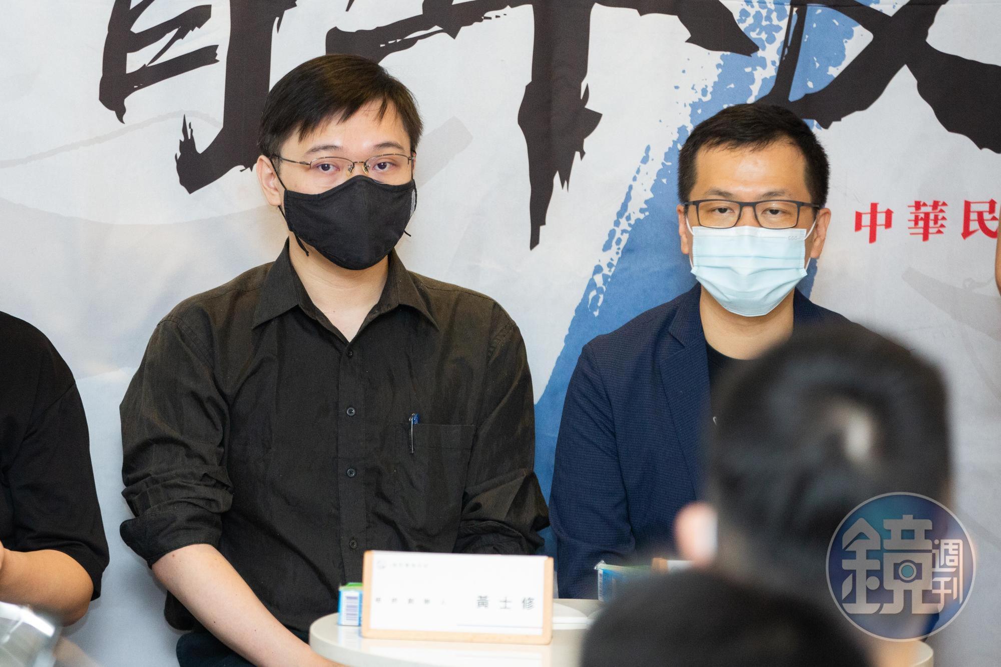核四公投領銜人黃士修(左)從昨日開始絕食到公投當天結果出爐為止,不過其「犧牲言論」卻引發醫美粉專批評。(本刊資料照)