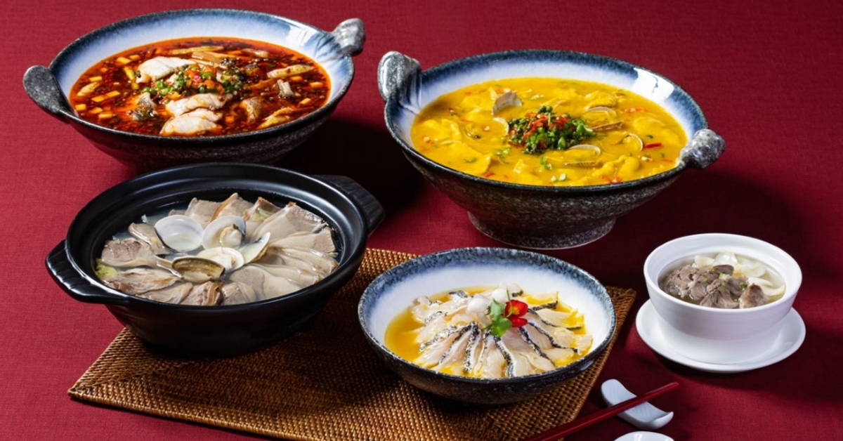 國賓川菜廳本季推出八道暖冬料理，即日起開放販售。