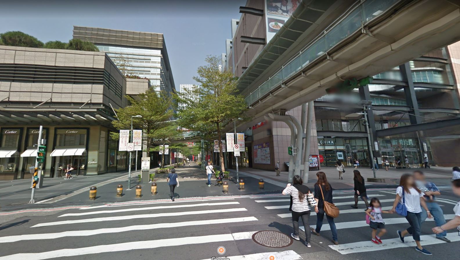 一對母子出面控訴在北市有多筆房產的貴婦女兒棄養母親。（示意圖，翻攝自Google Map）