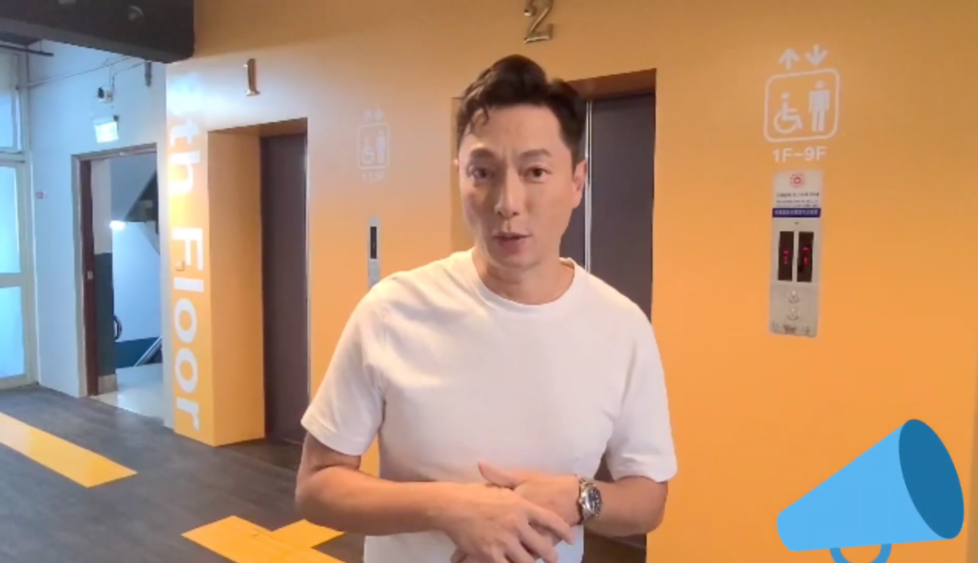 對於謝震武被爆參選台北市長，名字相像的藝人謝祖武也出來搞笑回應。（翻攝自謝祖武臉書）