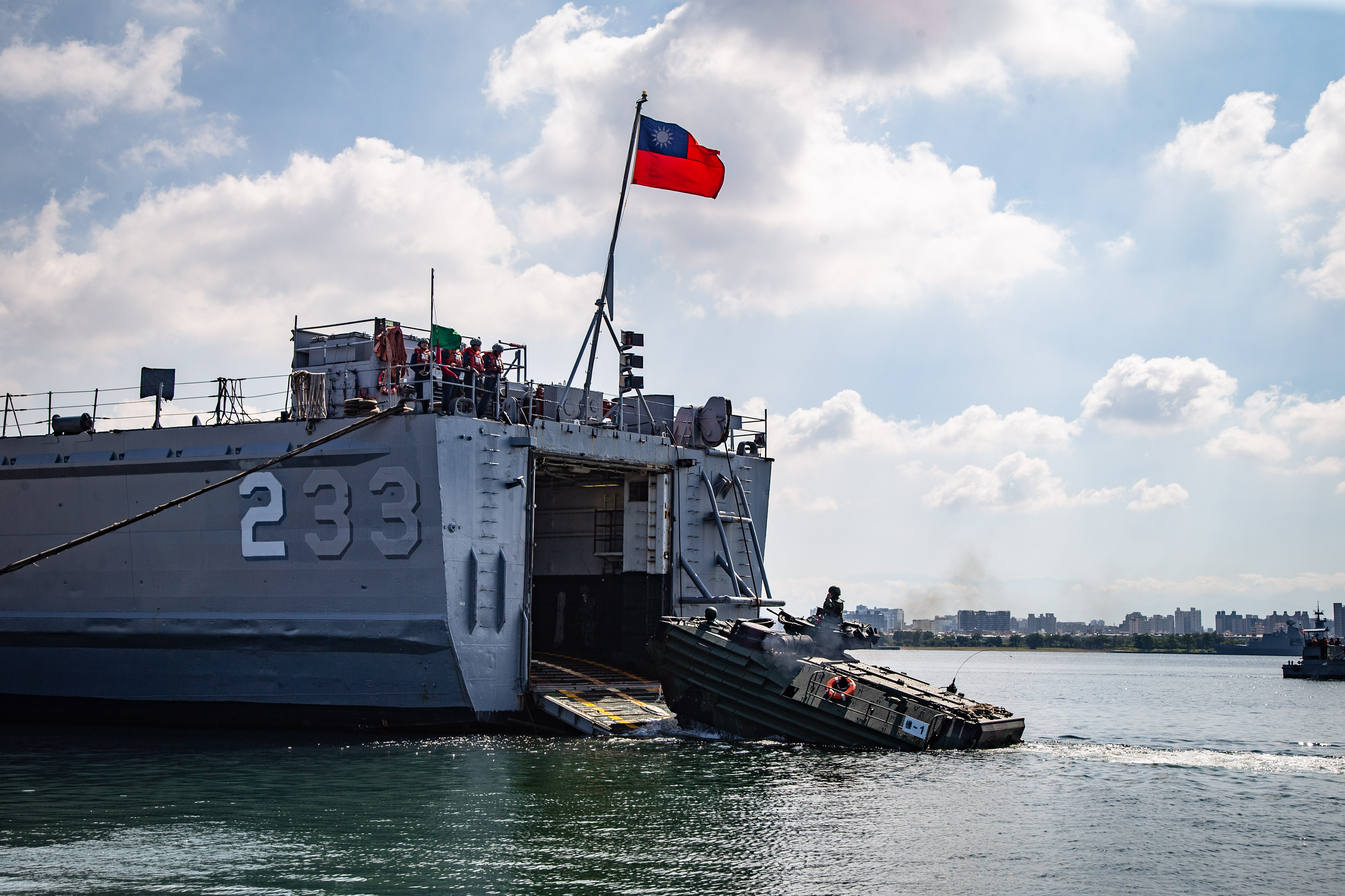 美國參議院通過2022年國防授權法，建議邀台灣參與2022年環太平洋軍演。圖為漢光演習畫面。（國防部提供）