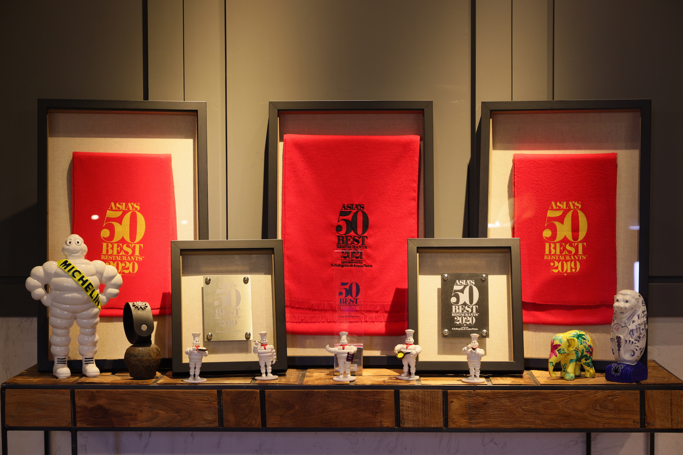 JL Studio蟬聯2年獲得米其林二星的肯定，並多次入榜亞洲50最佳餐廳。