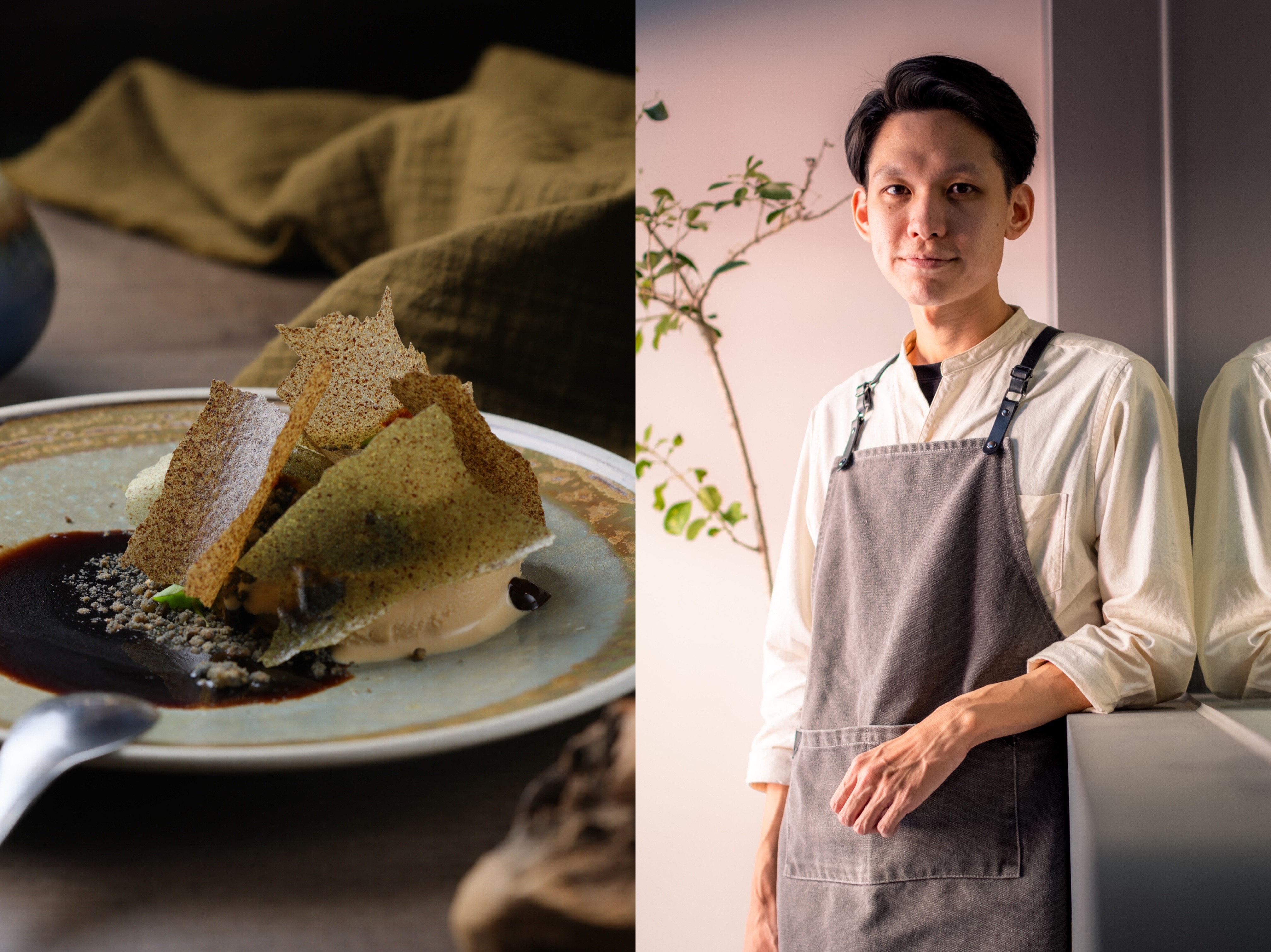 「MINIMAL」萬士傑（右）以套餐呈現不一樣的冰淇淋。