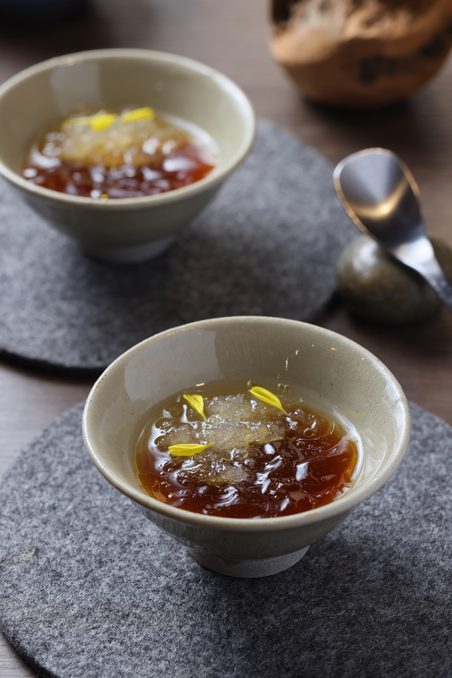 套餐以「桂花海燕窩」清爽開場。