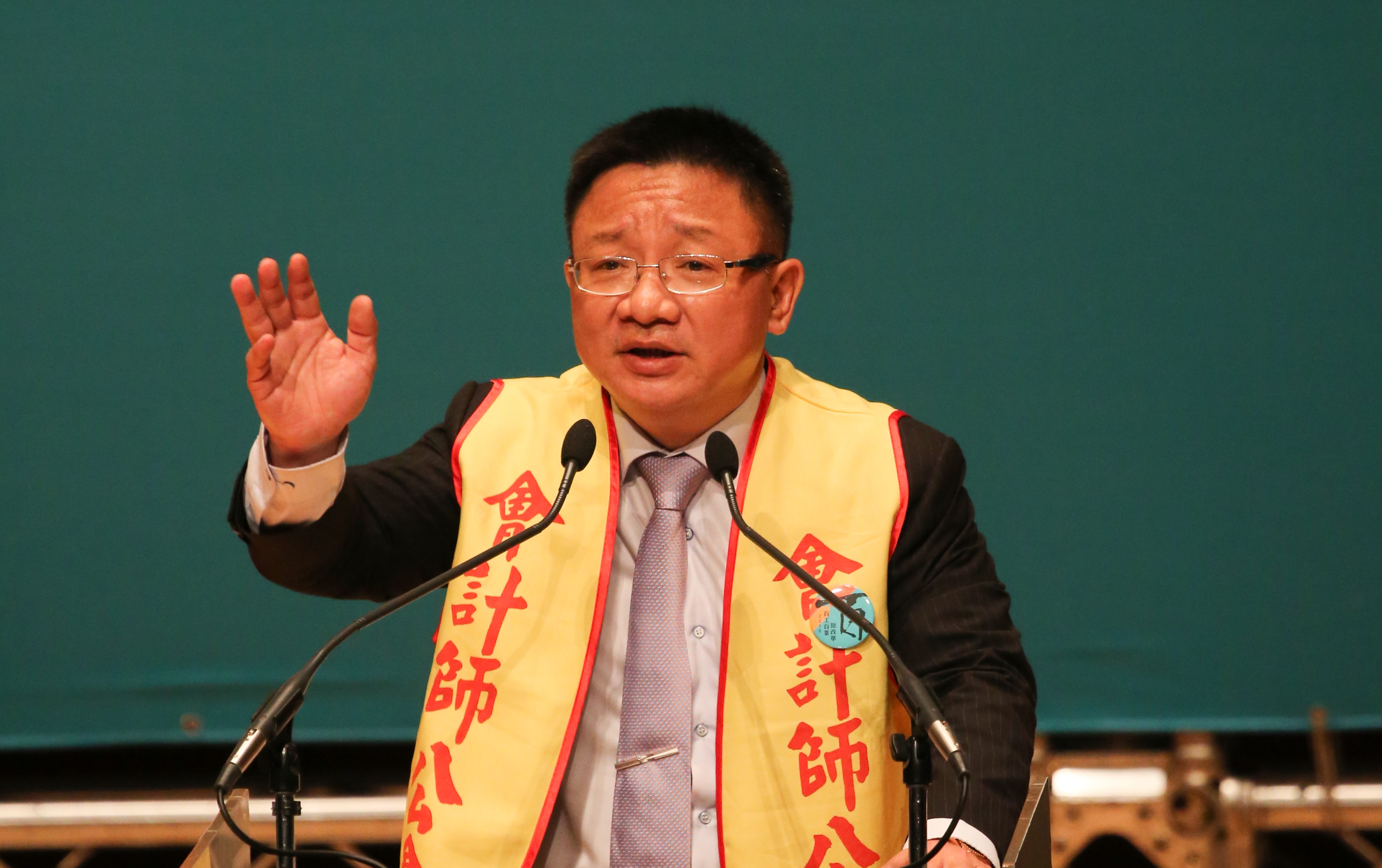 針對4大公投案，會計師公會理事長黃奕睿呼籲投下「4個不同意」，並強調萊豬非食安議題，而是經貿及就業的議題。（本刊資料照）