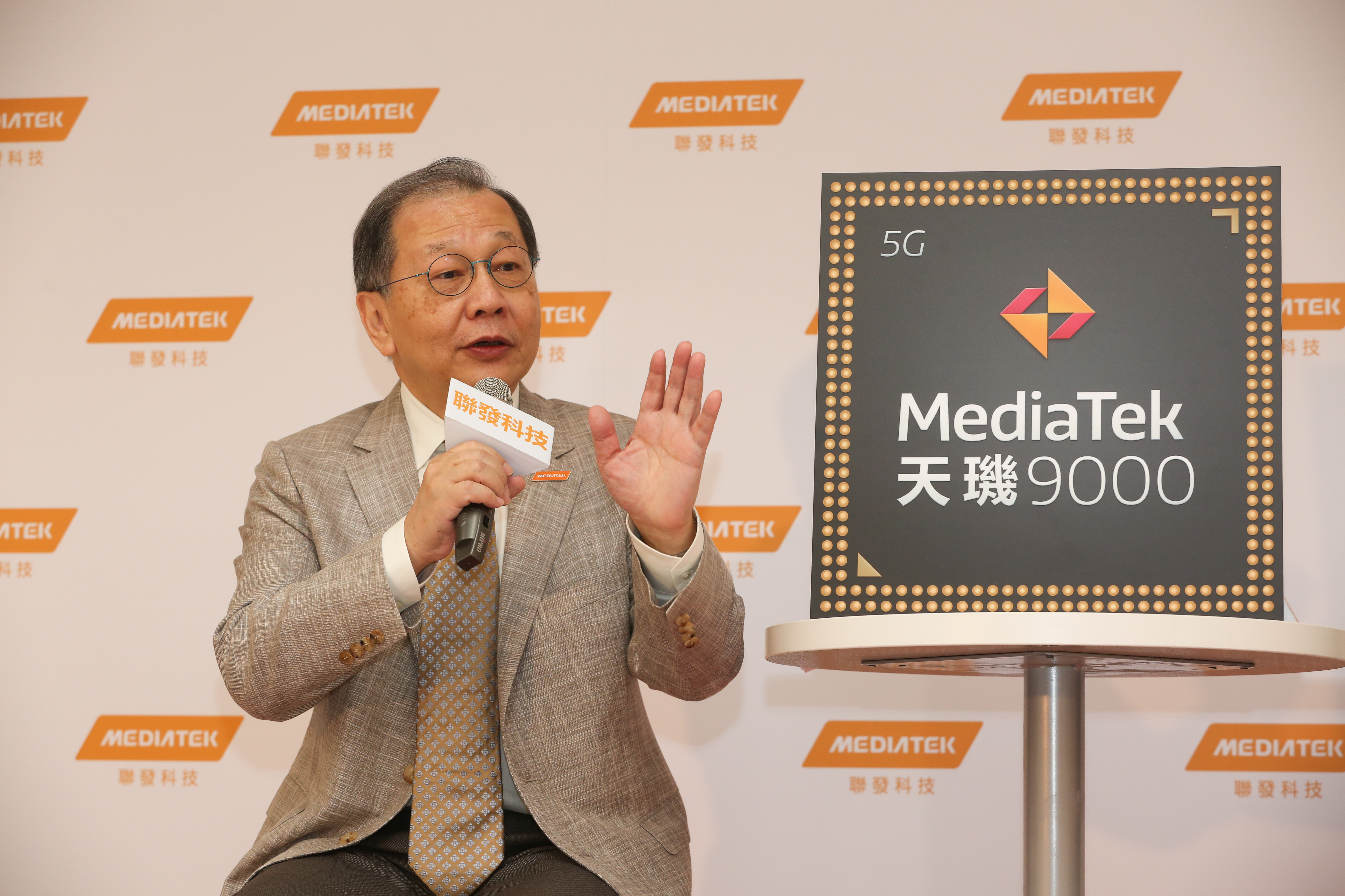 蔡力行表示，聯發科未來五年成長動力十足。