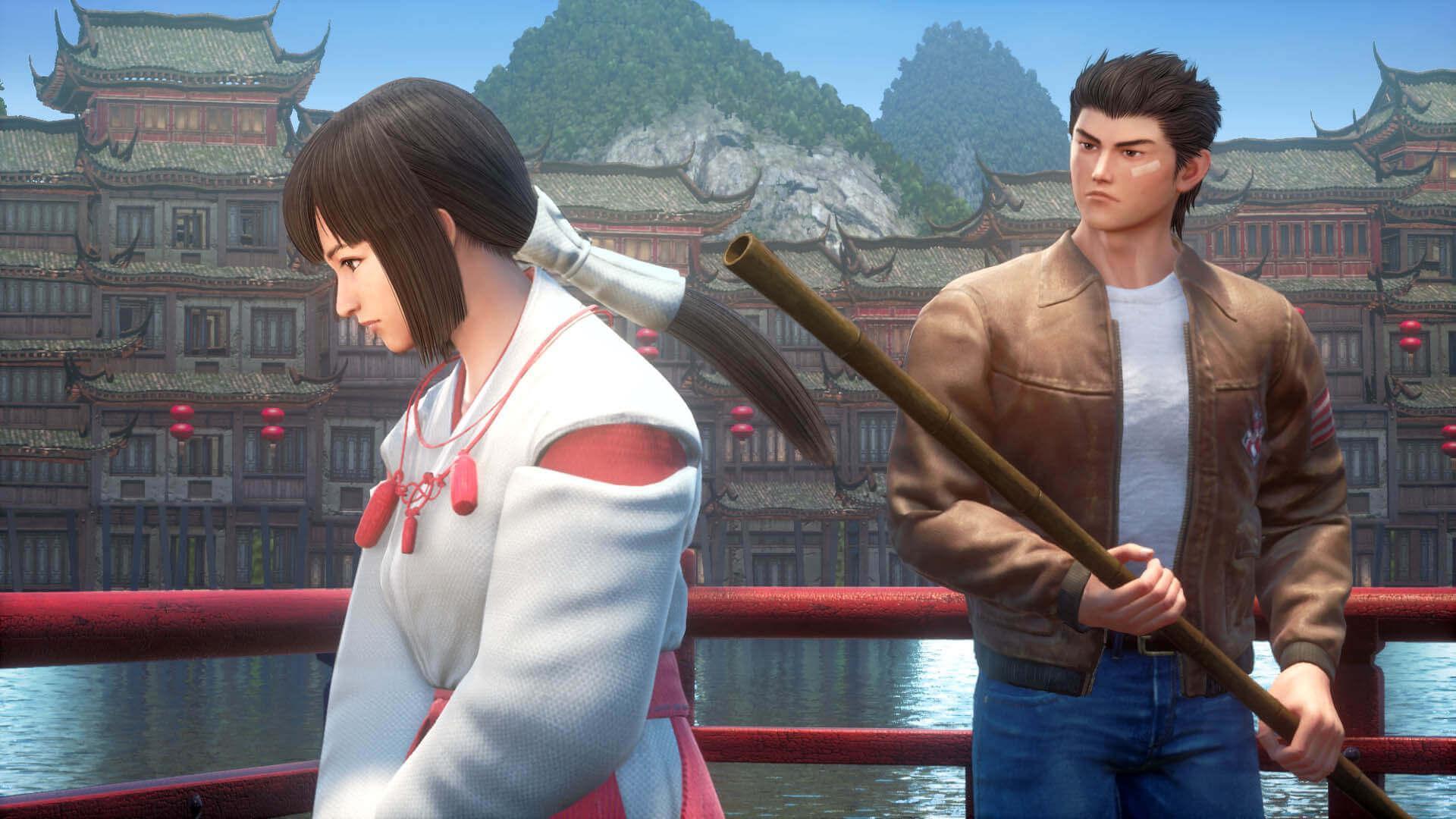 Epic Games Store接下來會連送15款遊戲，首日限免遊戲是《莎木3》。（翻攝自Epic Games Store）