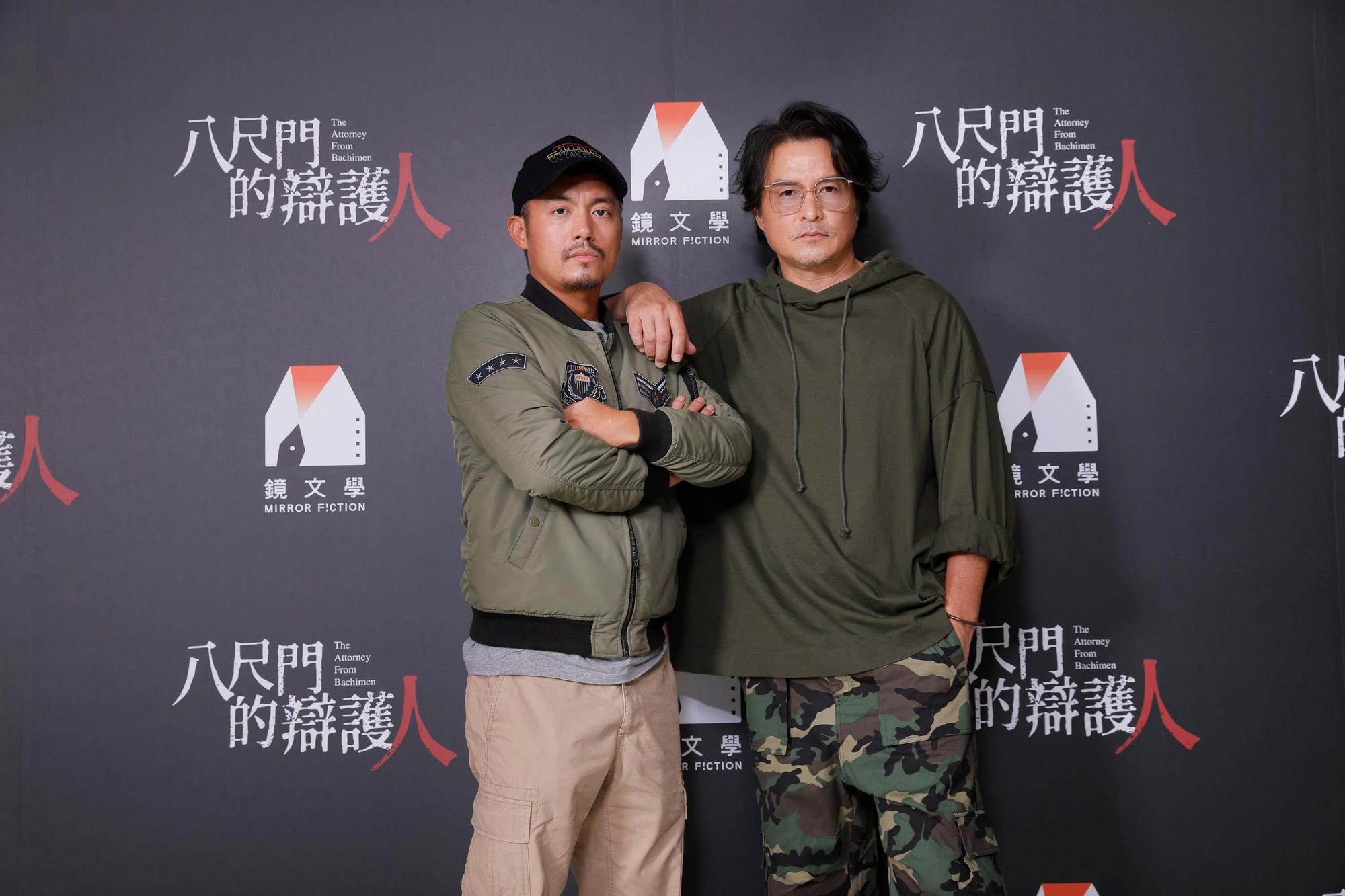 《八尺門的辯護人》范逸臣、李銘順 。 (鏡文學提供)