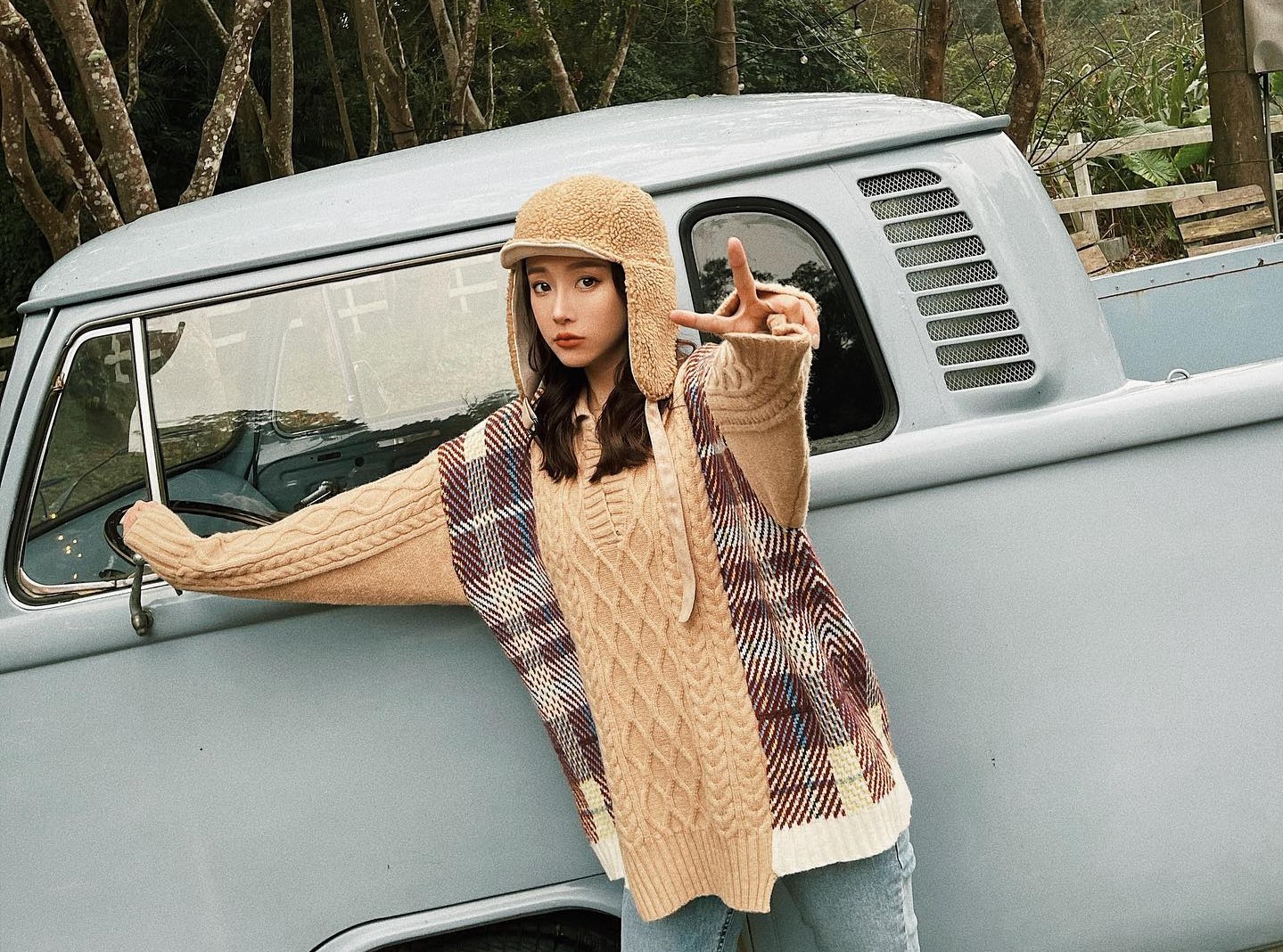 網紅「兔美」因持毒被捕後，被驗出體內有K他命反應。（翻攝兔美臉書）