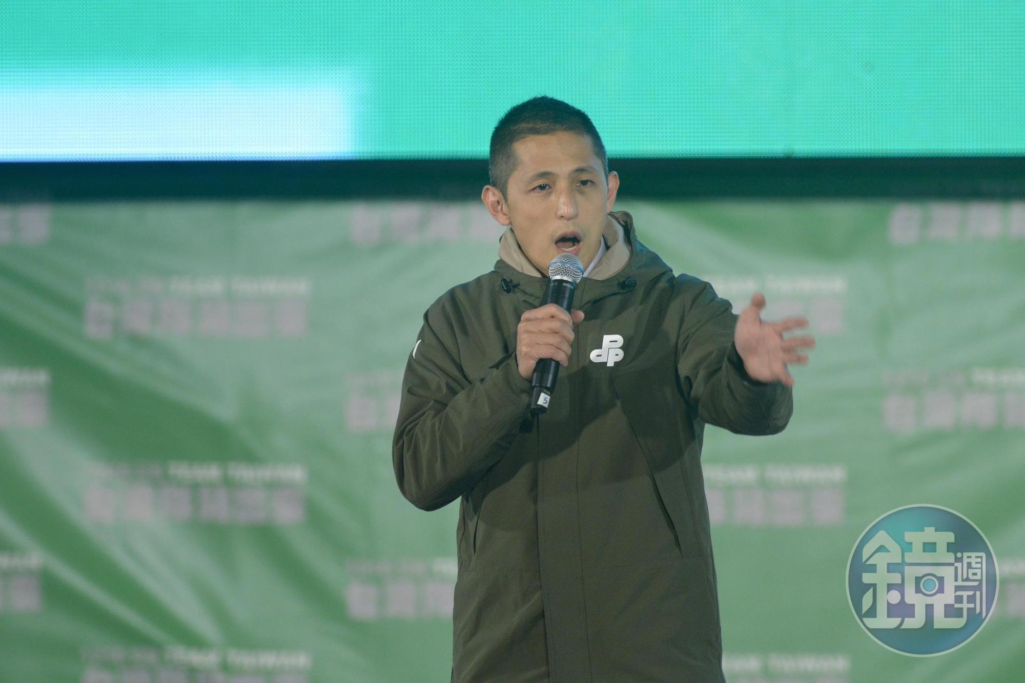 吳怡農以英國脫歐為例,希望大家出來投票決定台灣的命運。