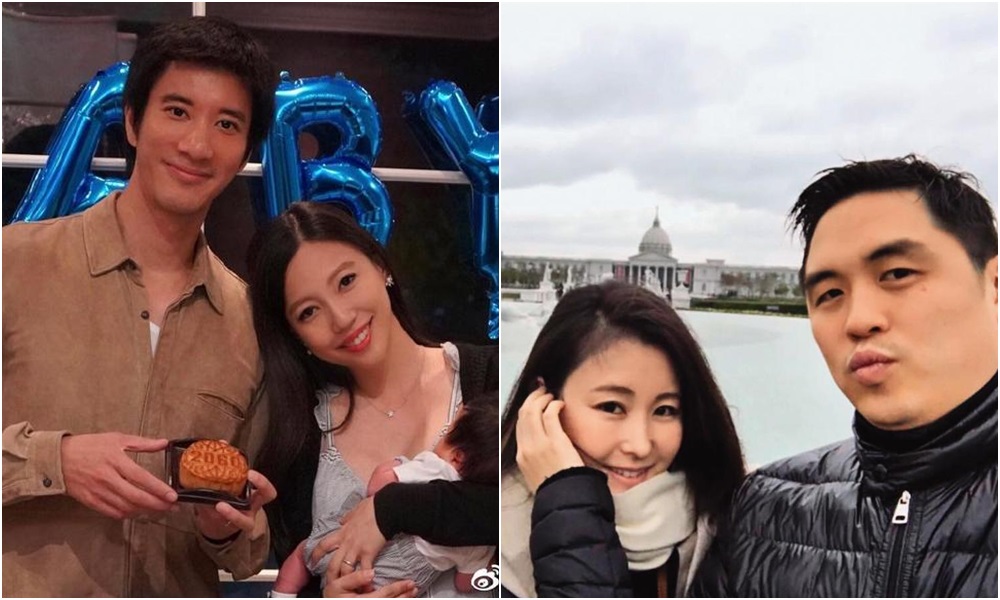 王力宏前妻李靚蕾昨晚無預警大爆料，男方形象全毀，而佐藤麻衣今天出聲力挺女方。（左，翻攝李靚蕾微博，右，翻攝佐藤麻衣臉書）