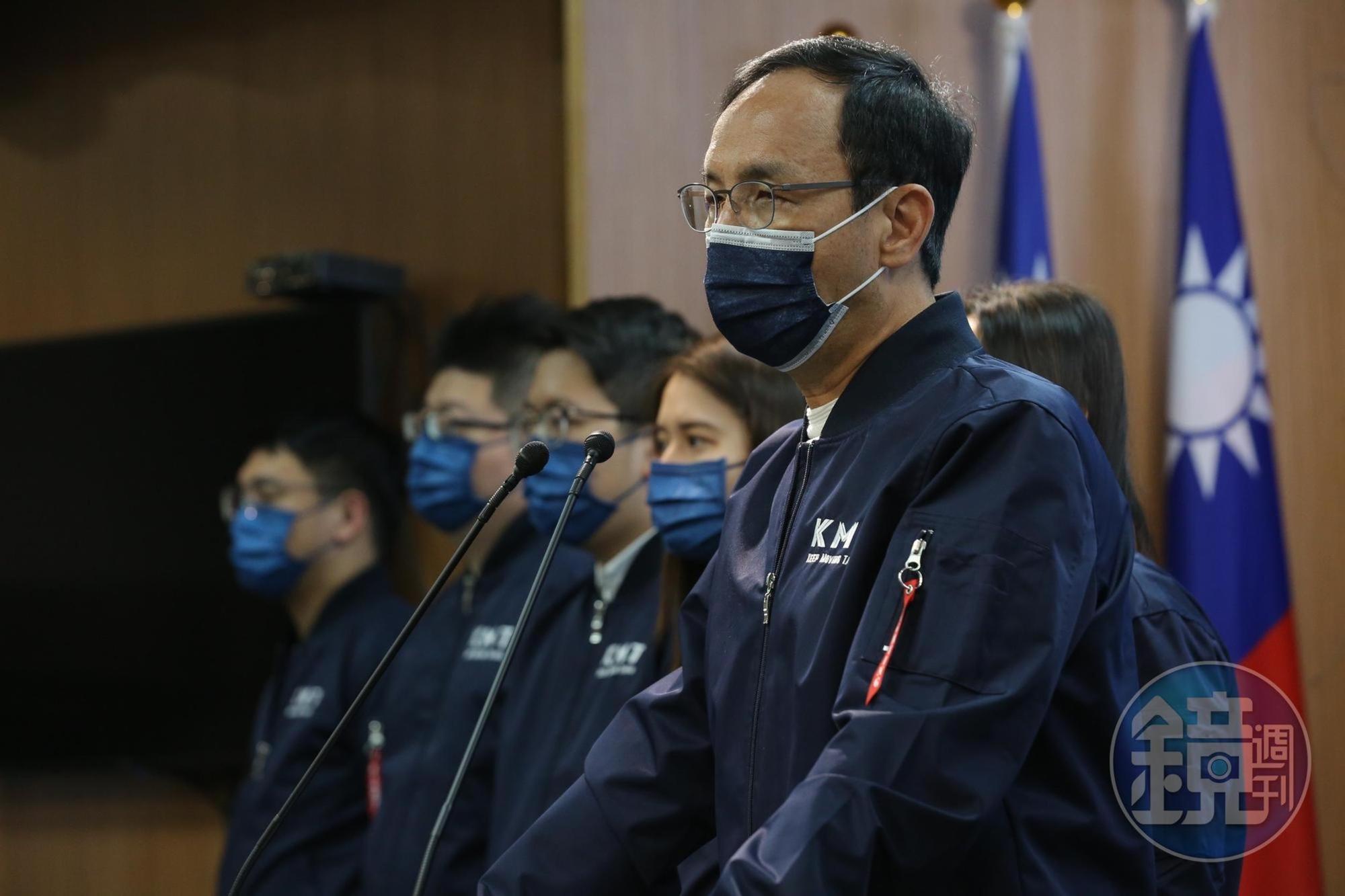 國民黨主席針對公投4項皆敗，回應「不要再去找戰犯」。