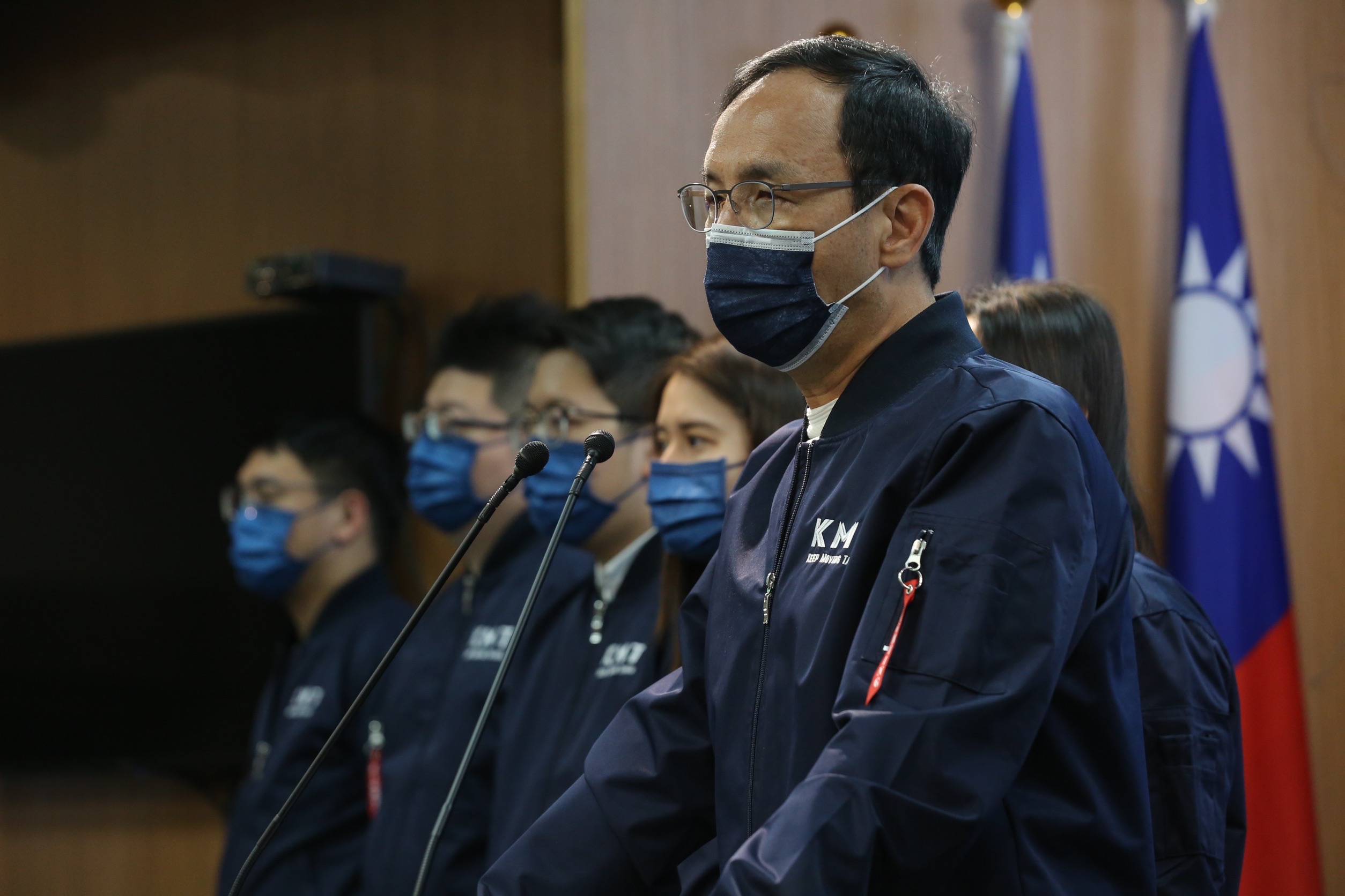 國民黨主席針對公投4項皆敗，回應「不要再去找戰犯」。